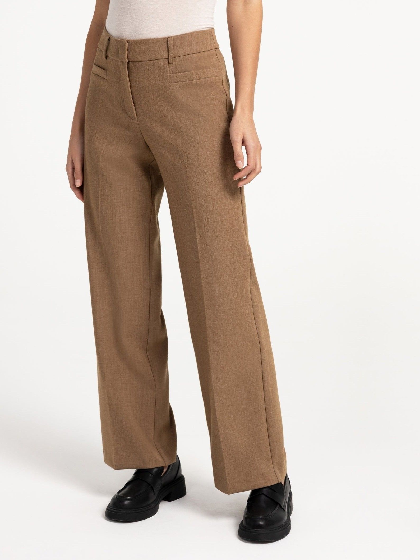 YAYA - BROEK - Bruin