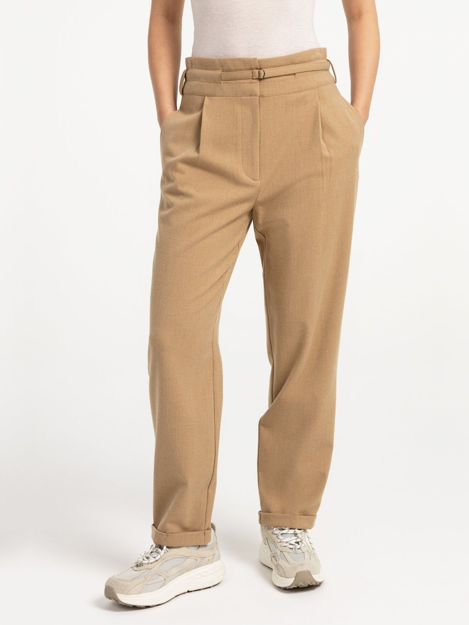 YAYA - BROEK - Bruin