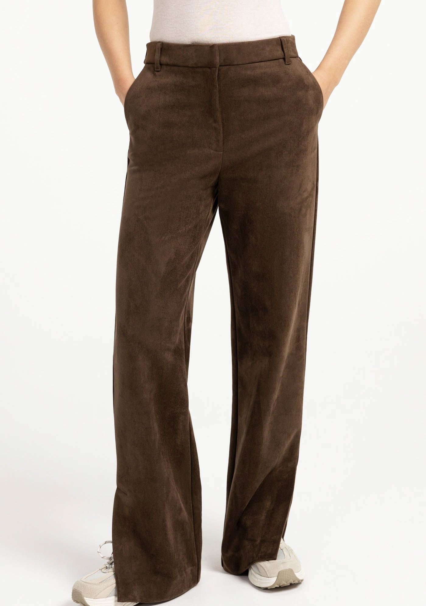 YAYA - BROEK - Bruin