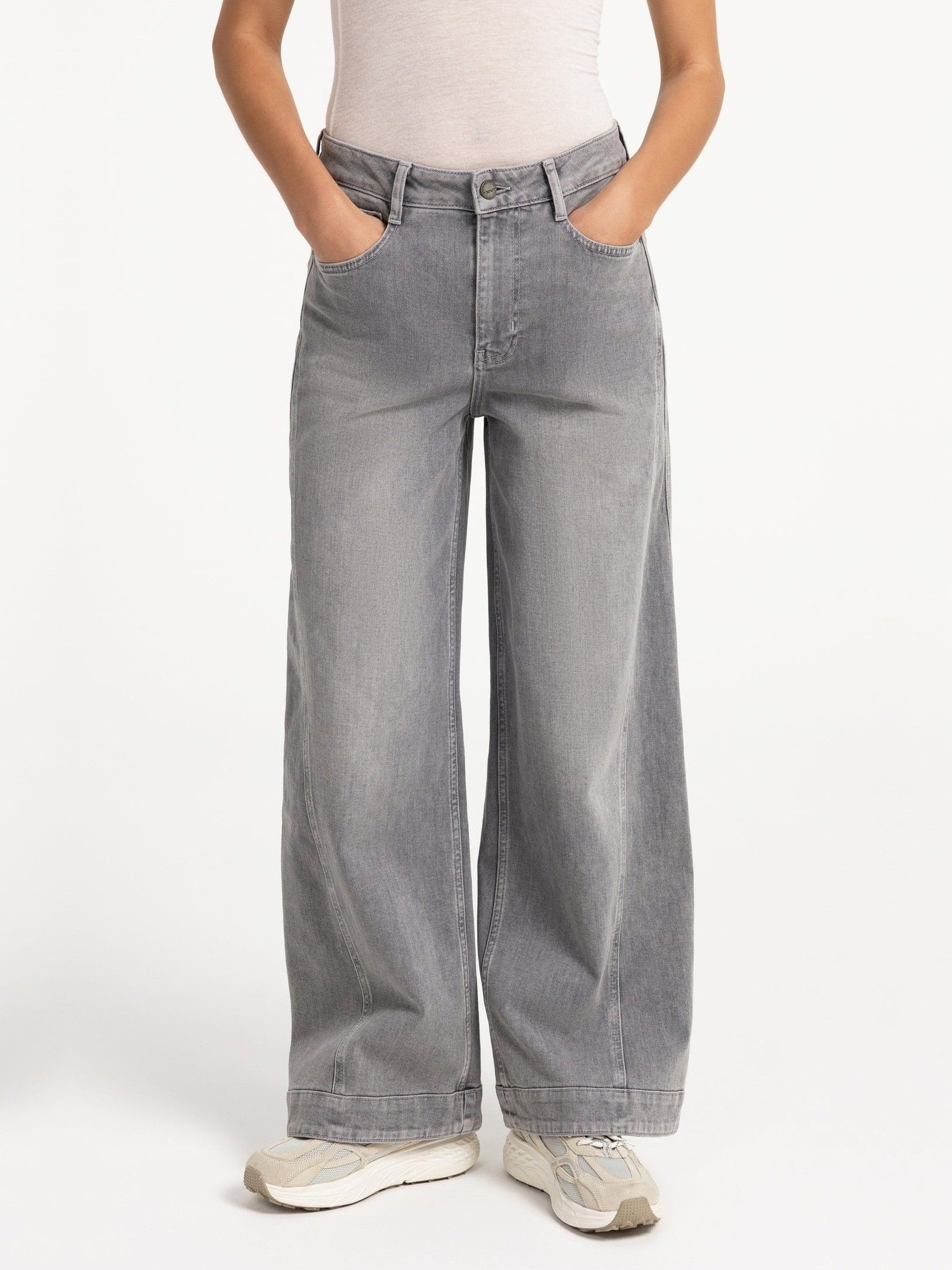 YAYA - JEANS - Grijs