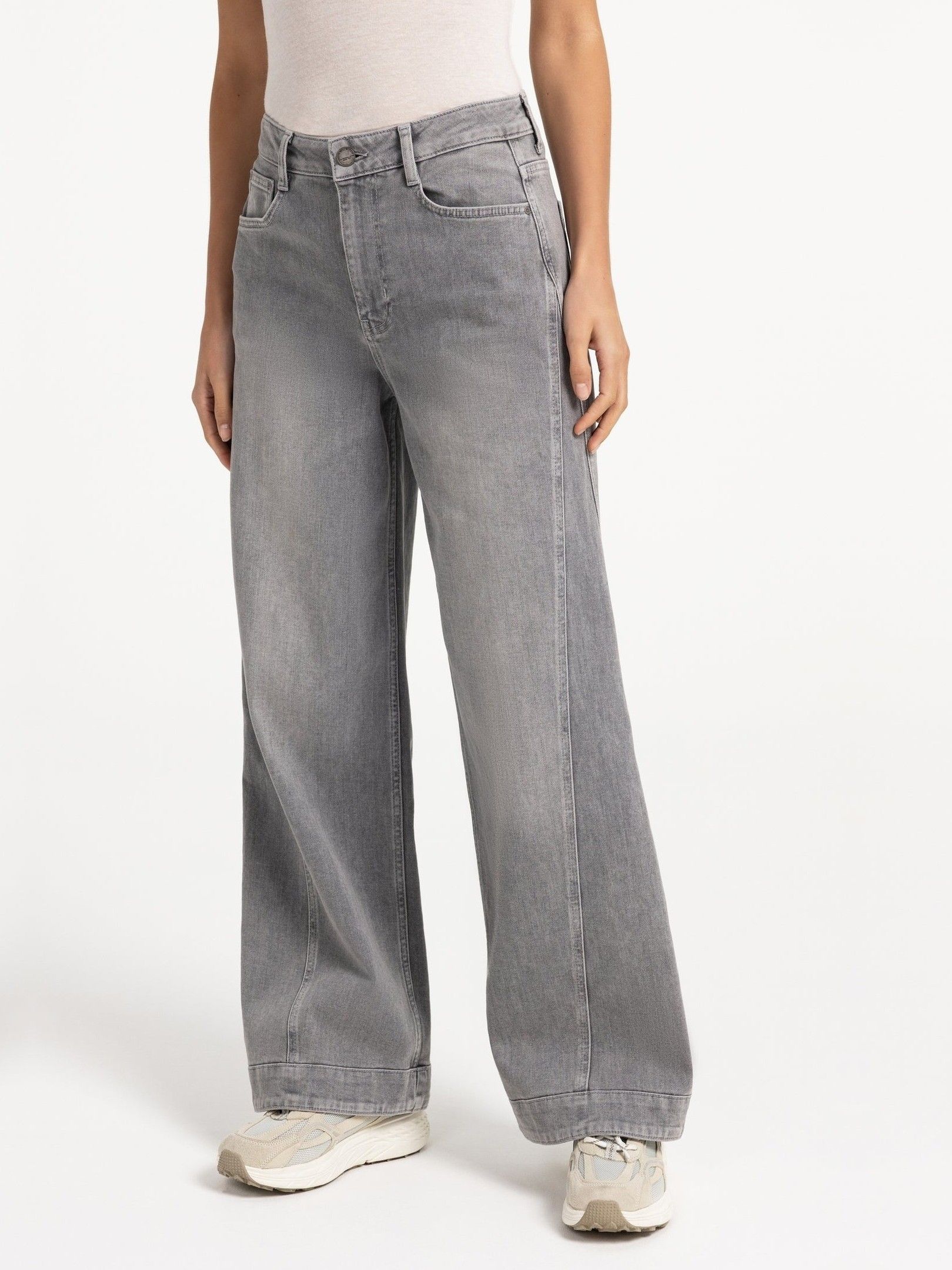 YAYA - JEANS - Grijs