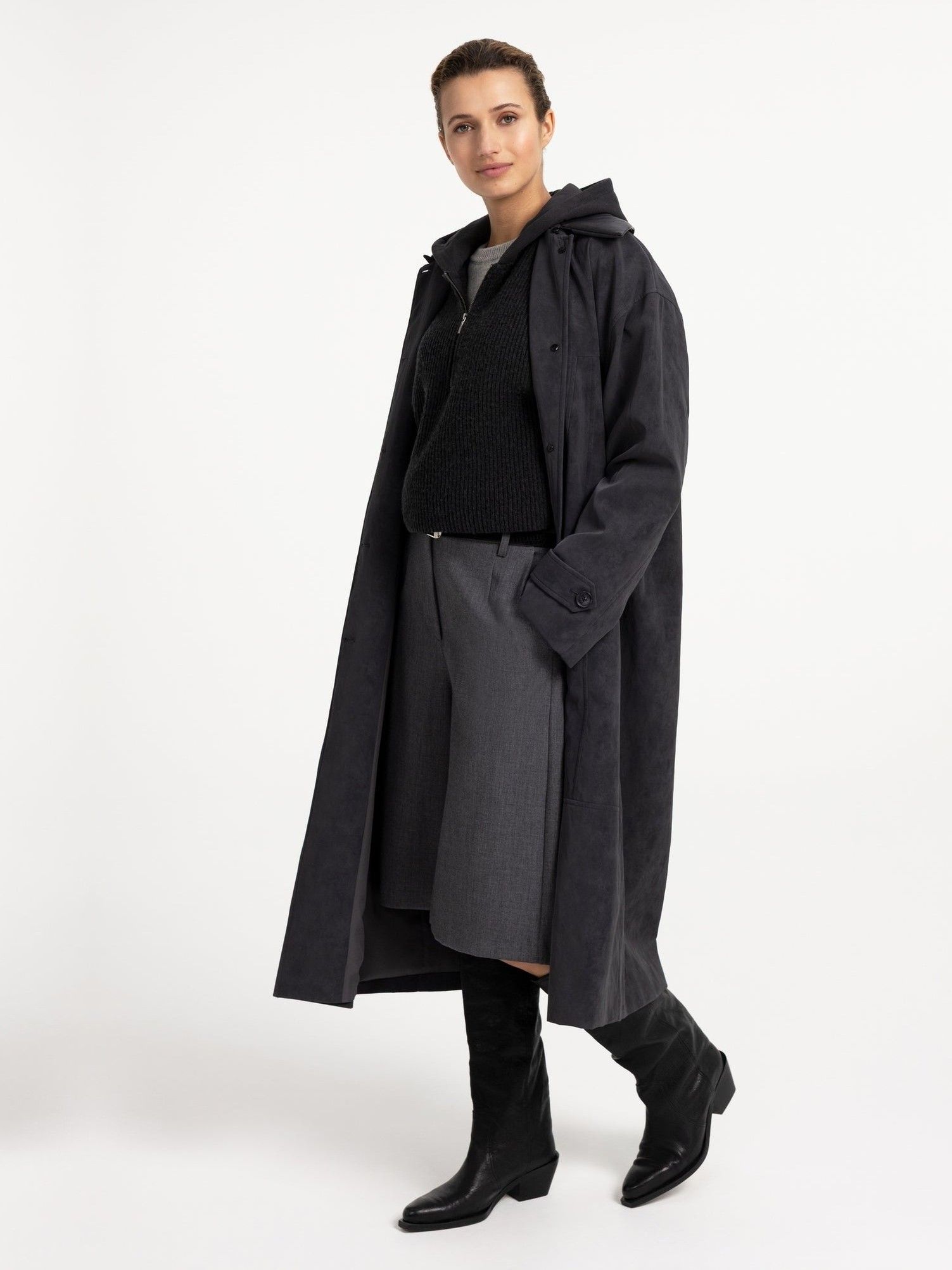YAYA - BROEK - Grijs