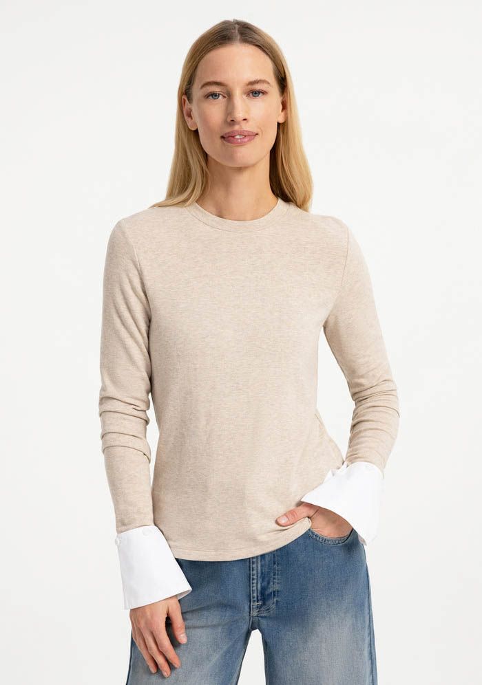 YAYA - SHIRT - Beige