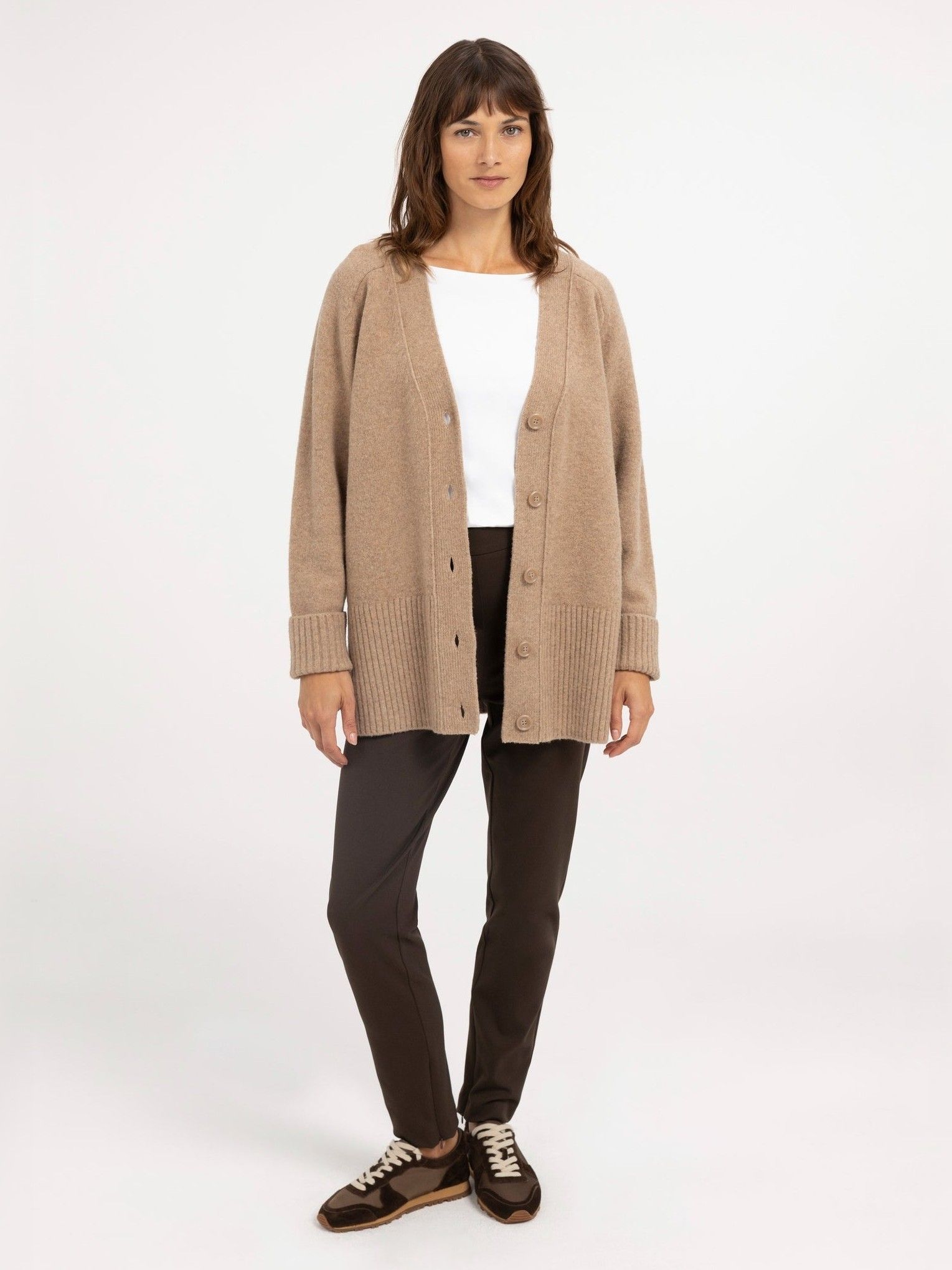 YAYA - VEST - Beige