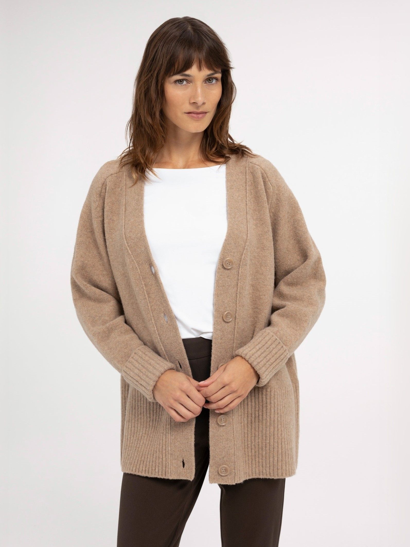 YAYA - VEST - Beige