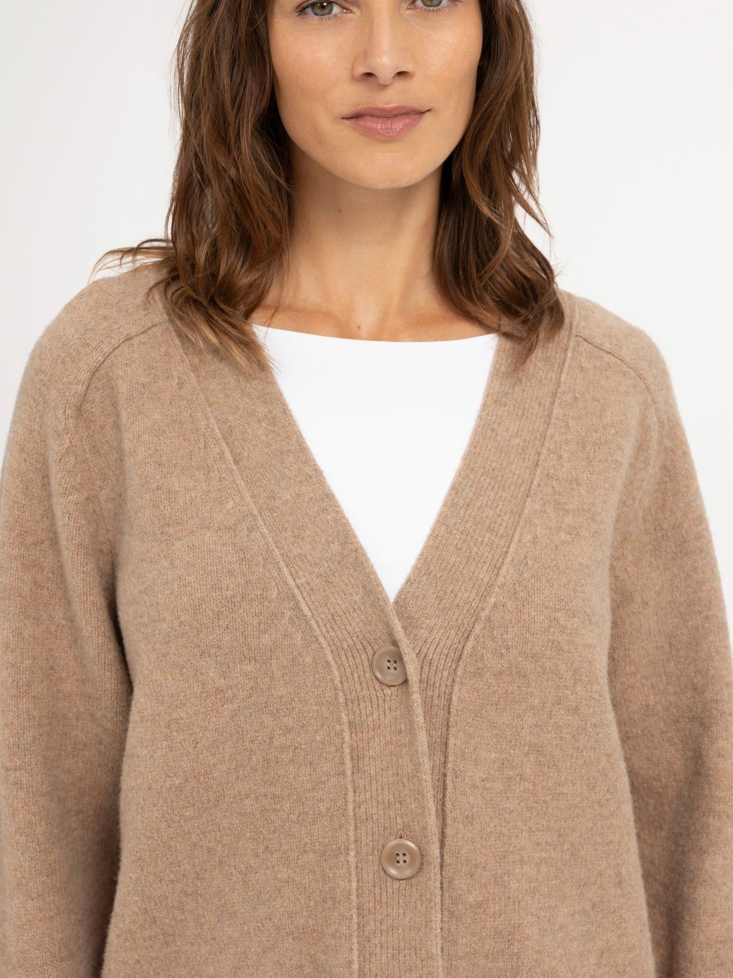 YAYA - VEST - Beige