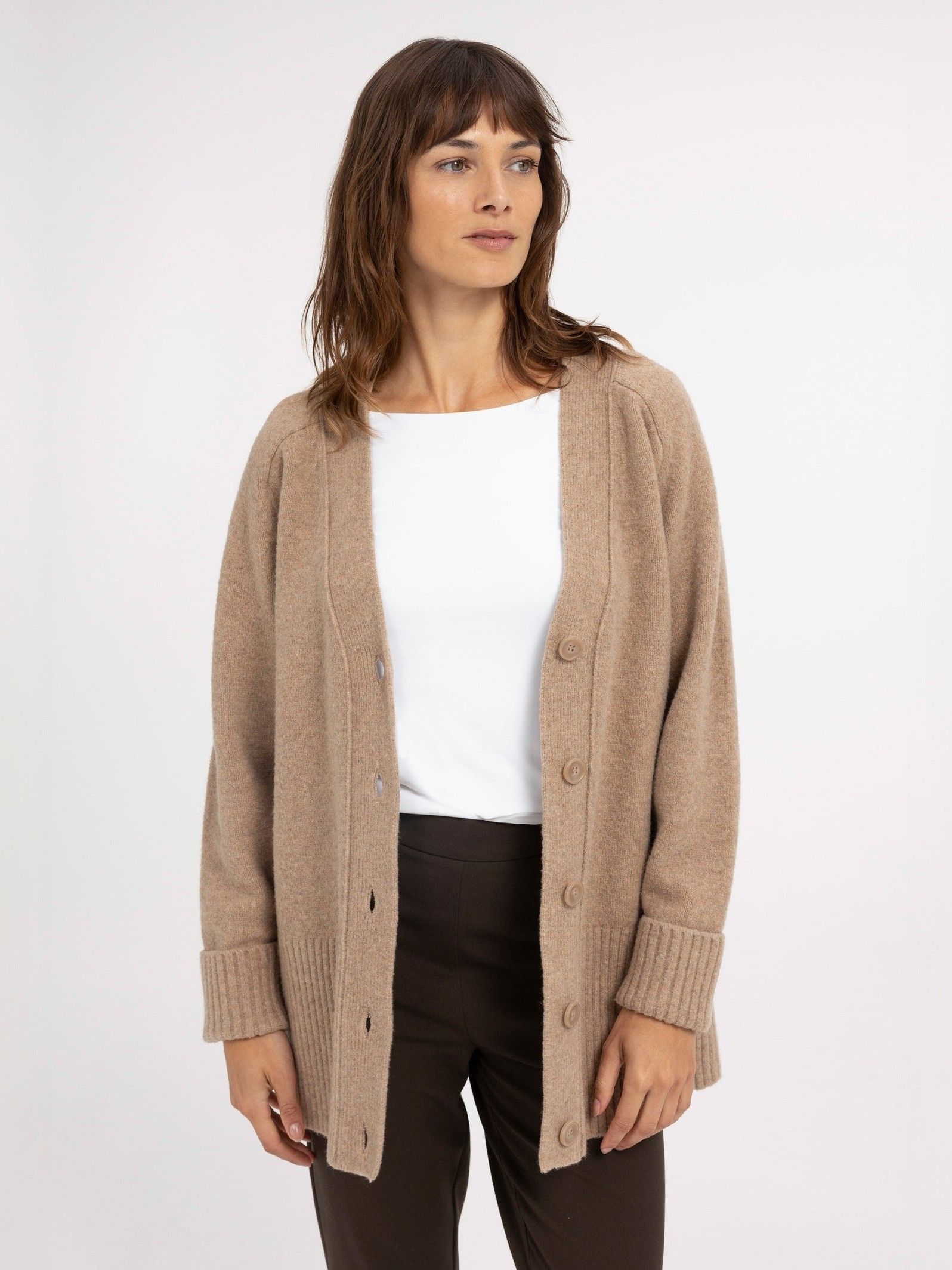 YAYA - VEST - Beige