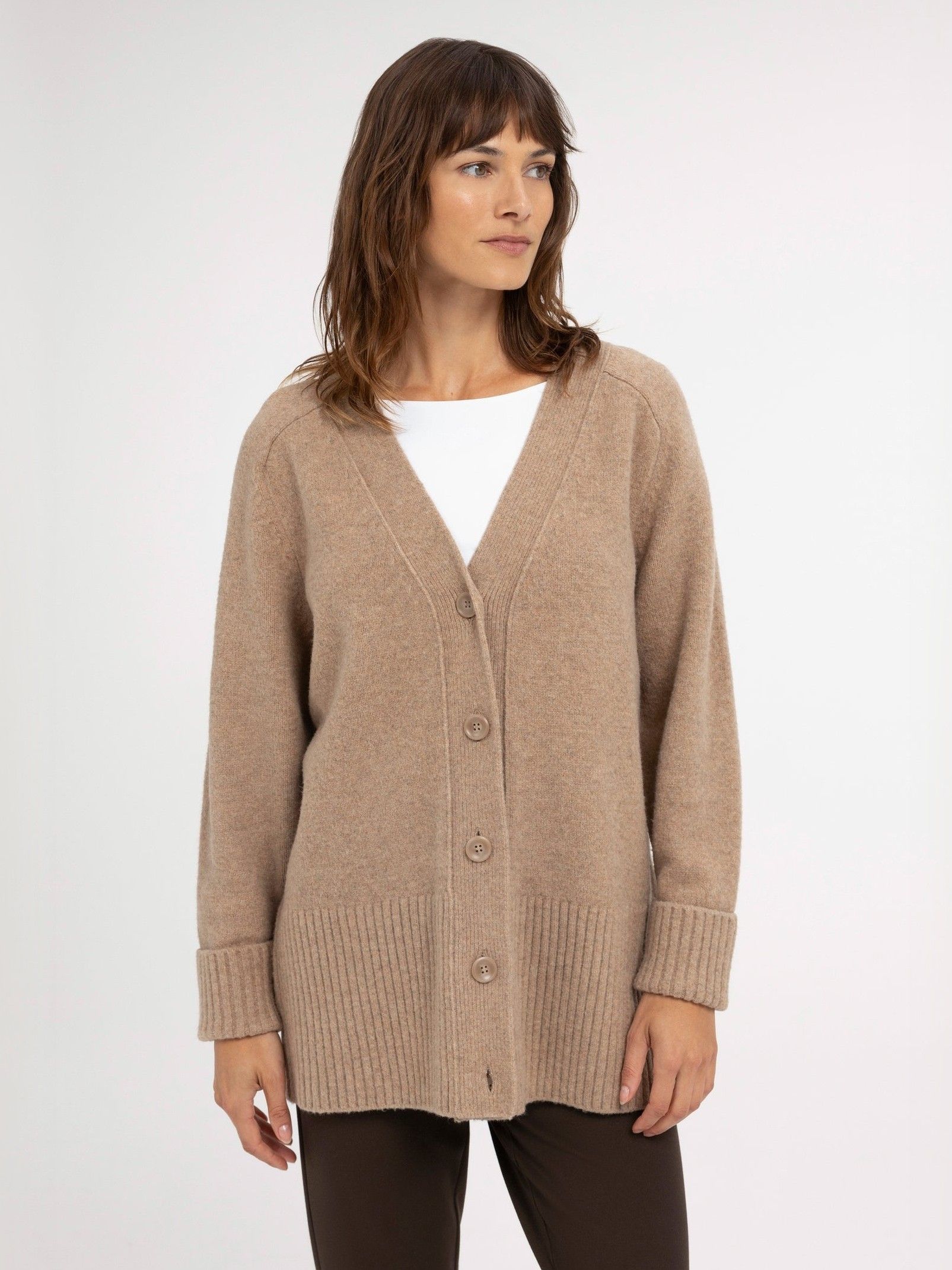 YAYA - VEST - Beige