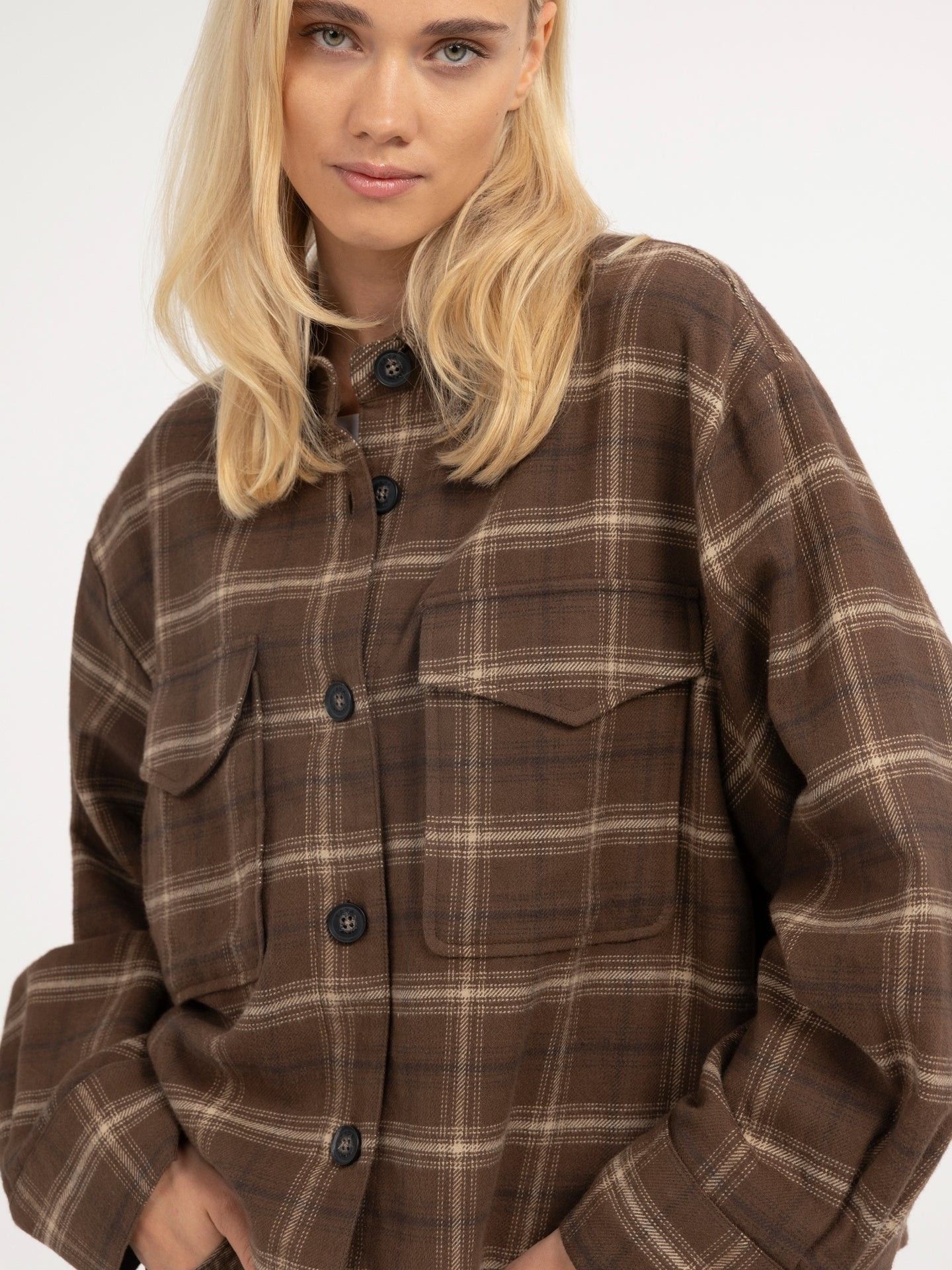 YAYA - BLOUSE - Bruin