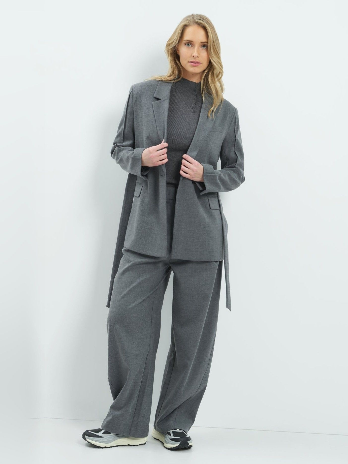 YAYA - BROEK - Grijs