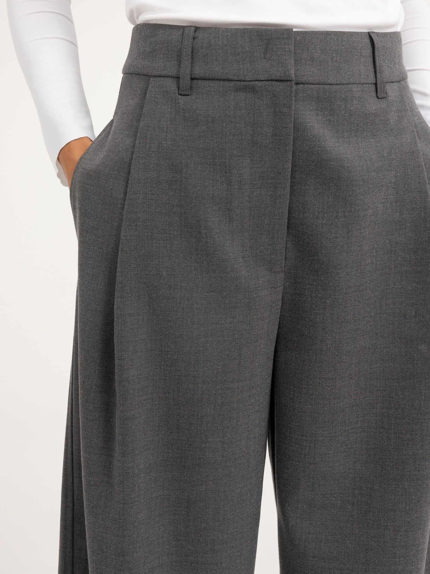 YAYA - BROEK - Grijs
