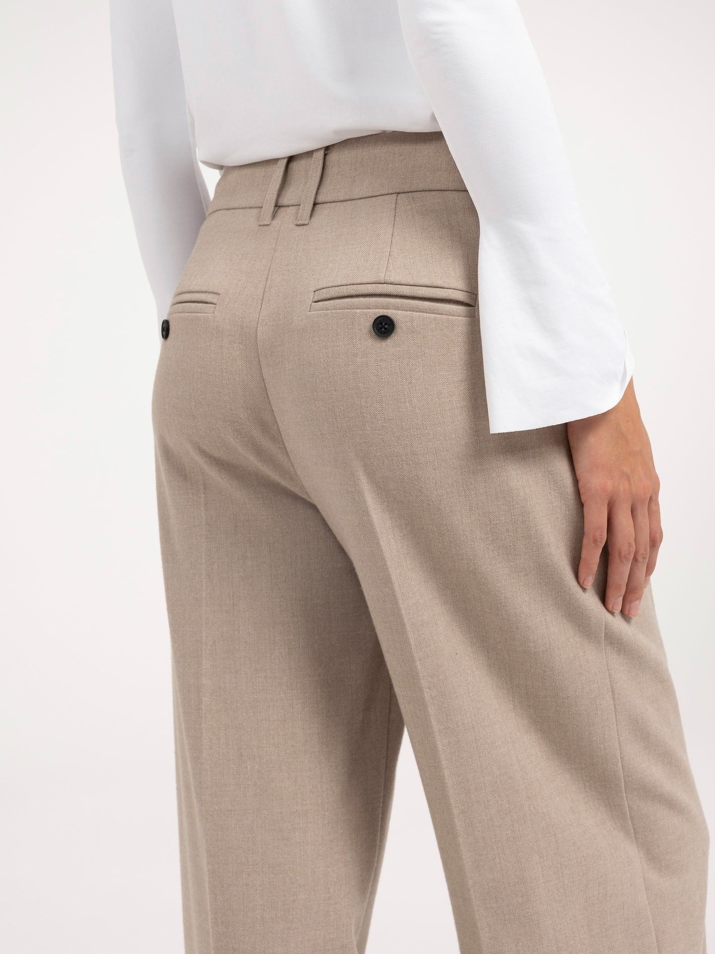 YAYA - BROEK - Beige