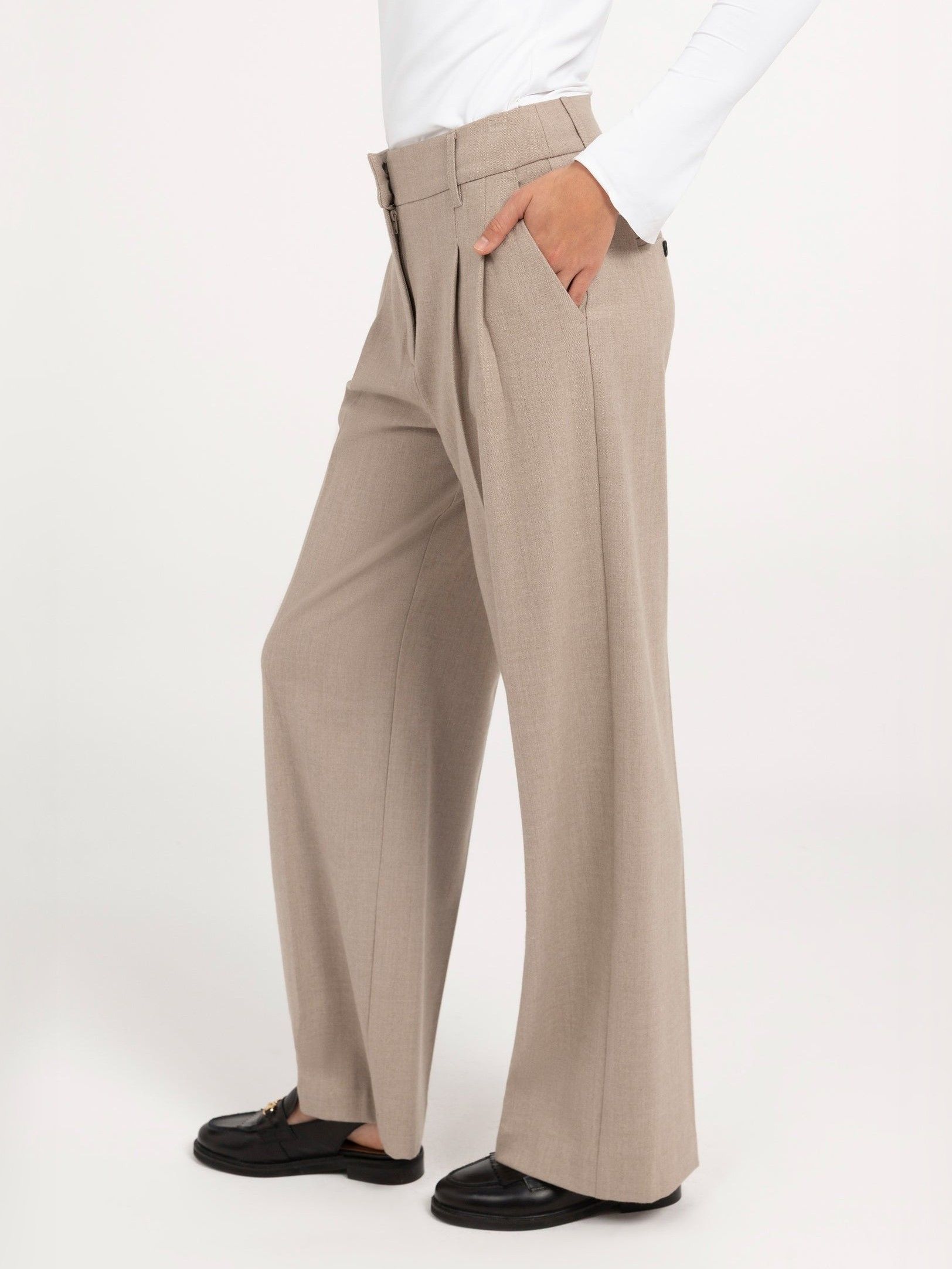 YAYA - BROEK - Beige