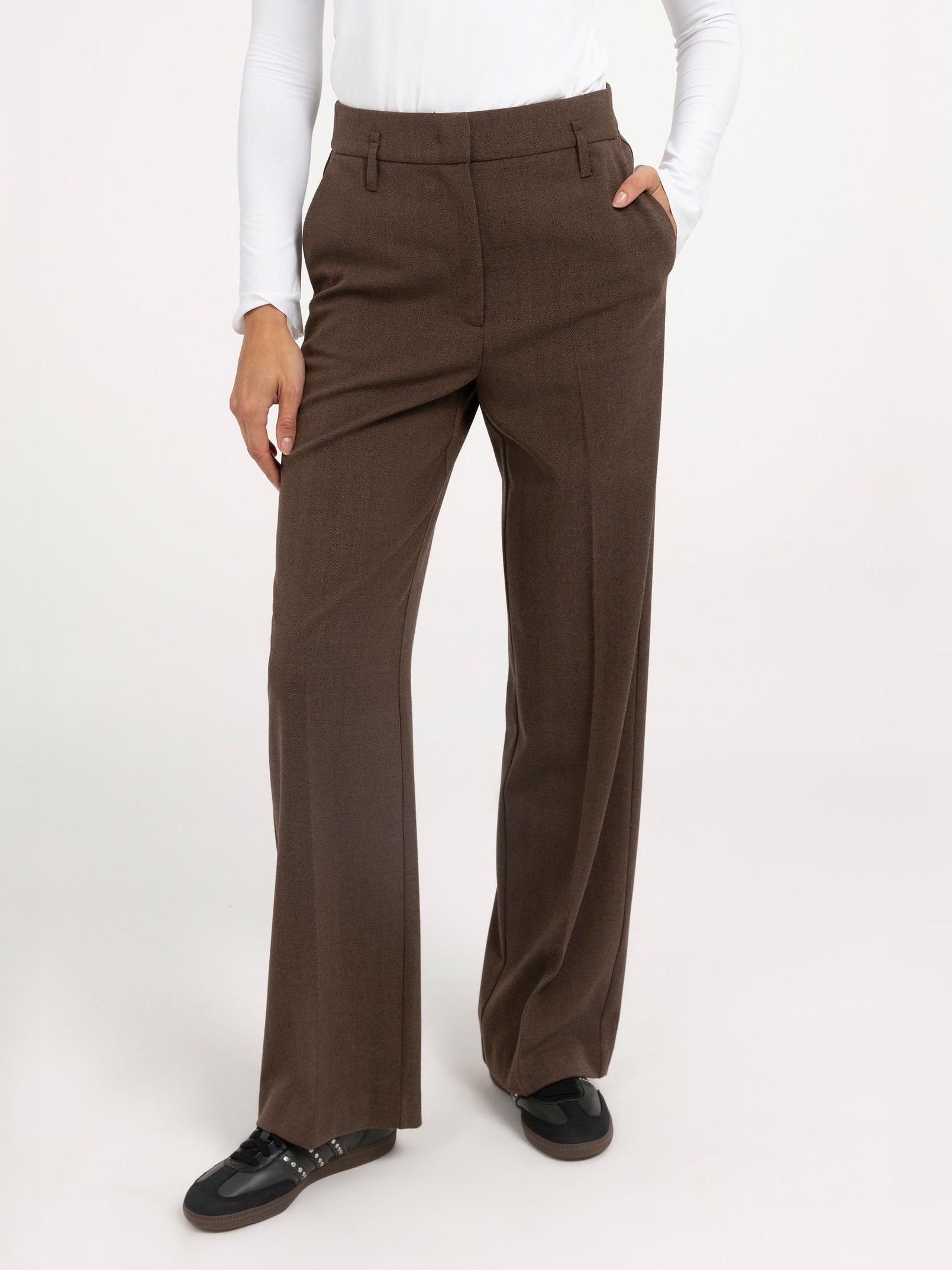 YAYA - BROEK - Bruin
