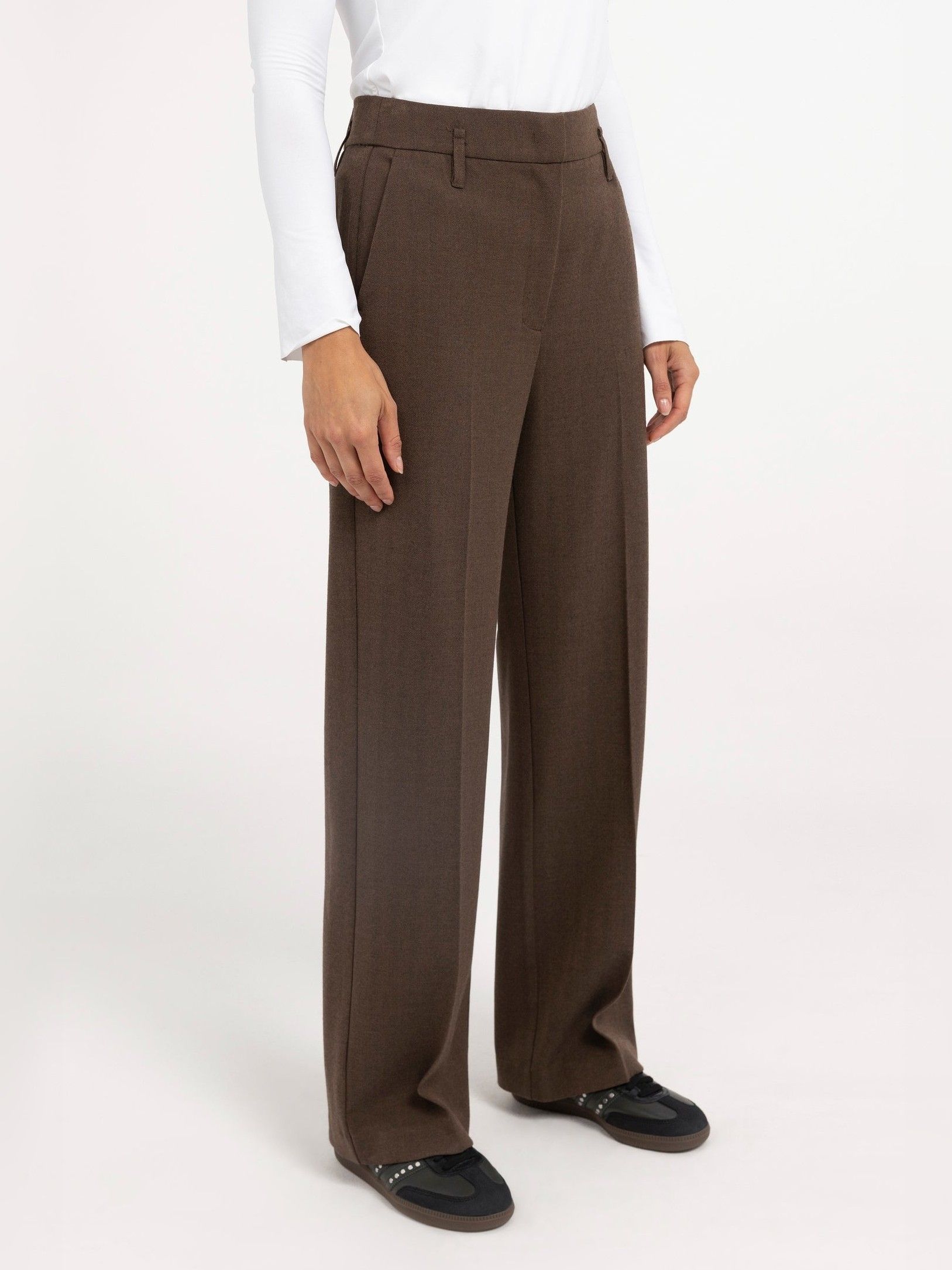 YAYA - BROEK - Bruin