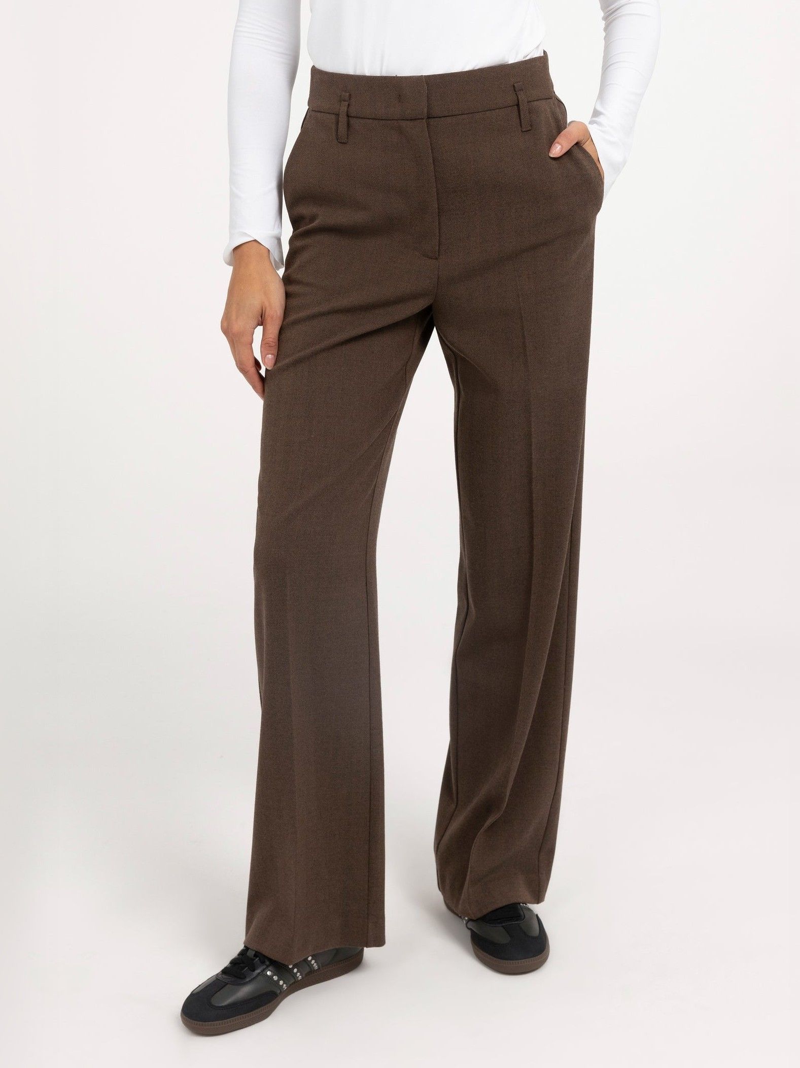 YAYA - BROEK - Bruin