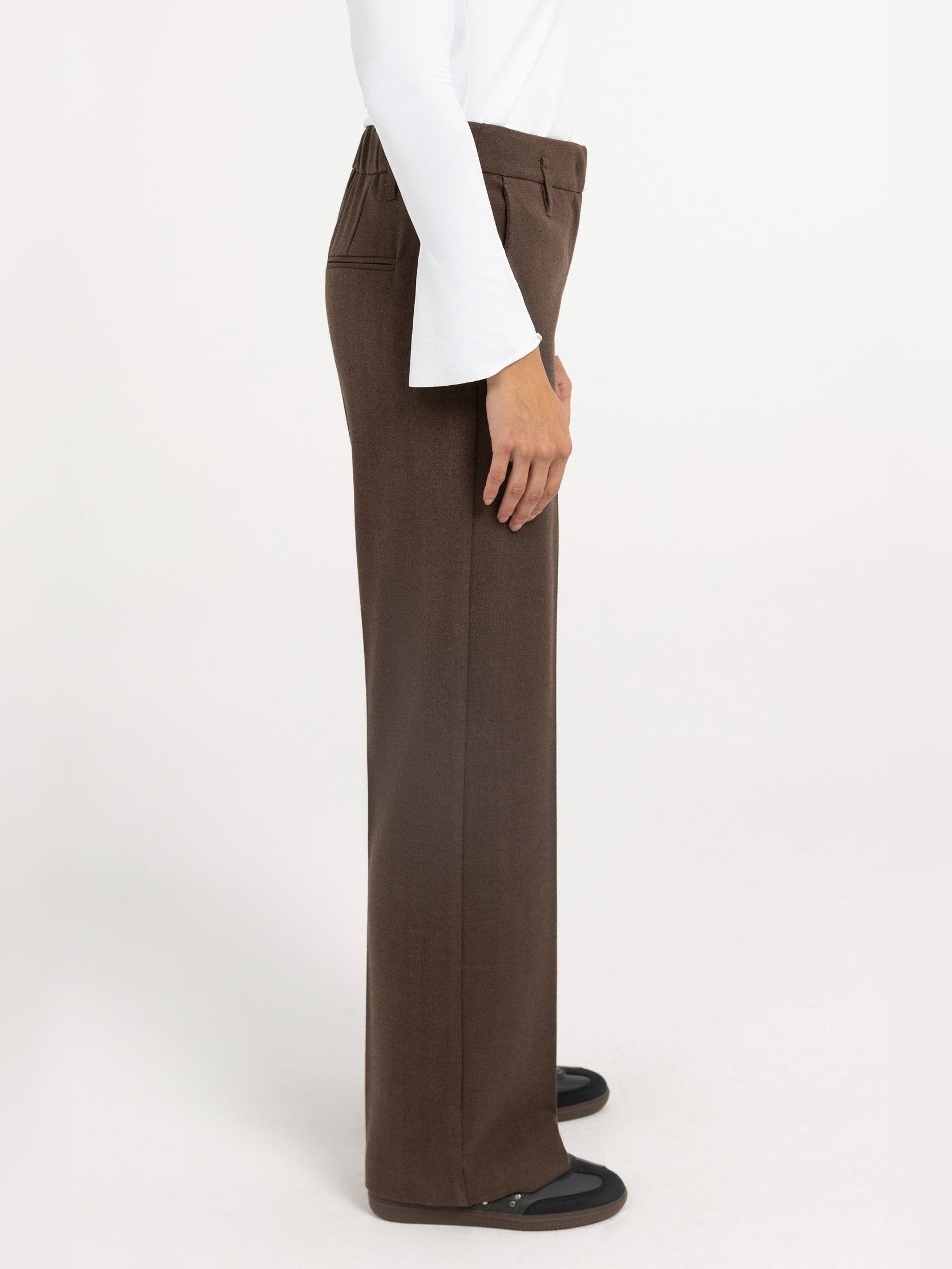 YAYA - BROEK - Bruin