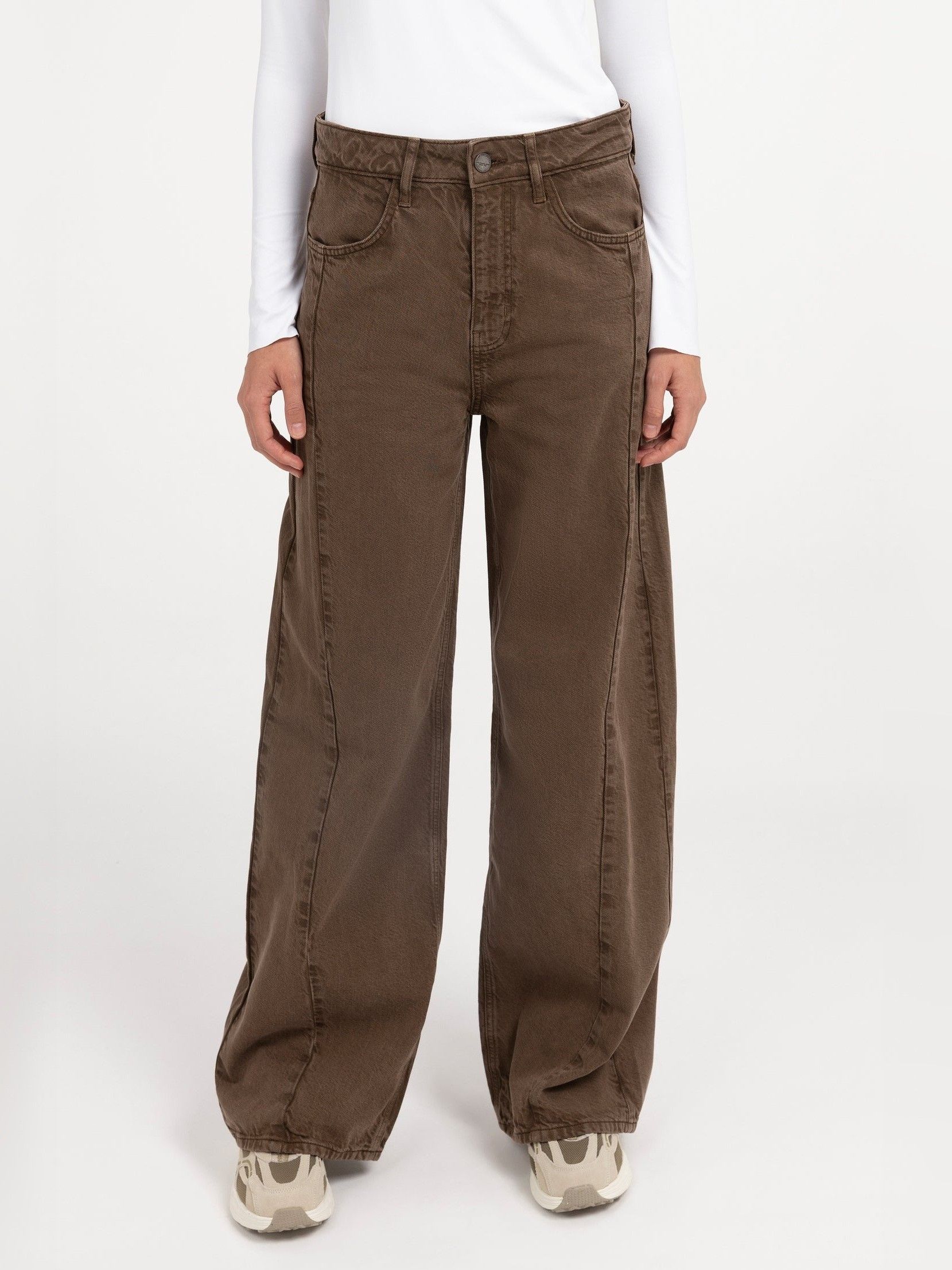 YAYA - JEANS - Bruin
