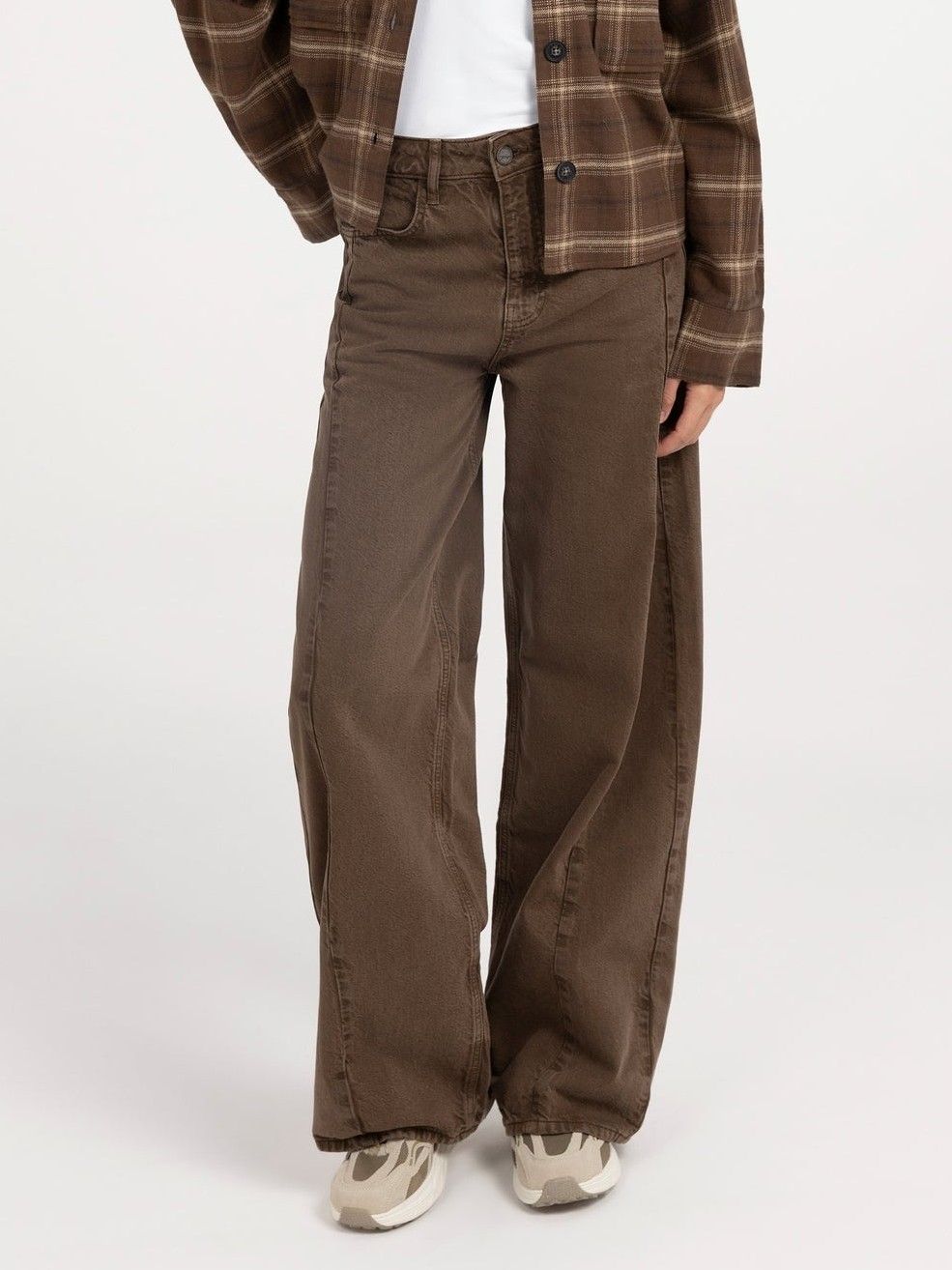 YAYA - JEANS - Bruin
