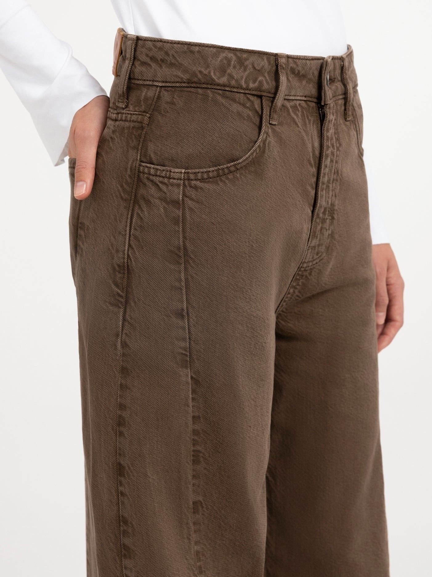YAYA - JEANS - Bruin