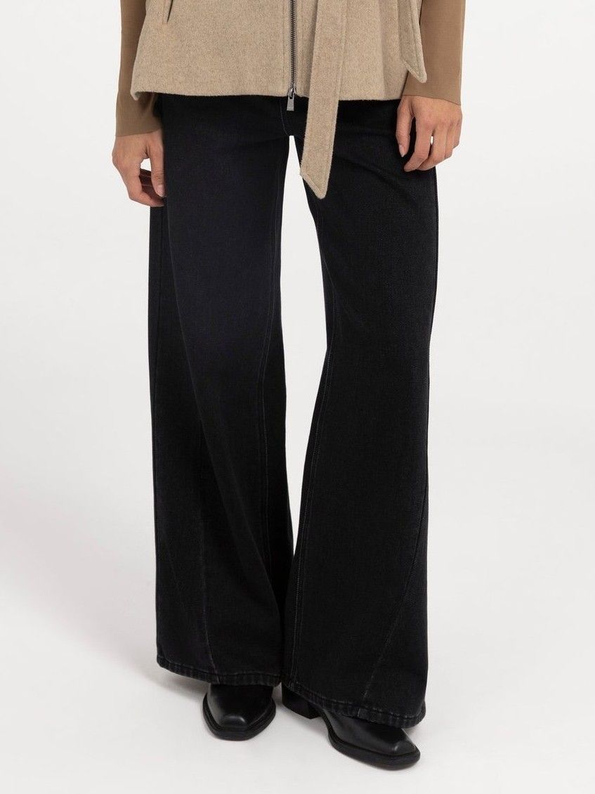 YAYA - JEANS - Zwart