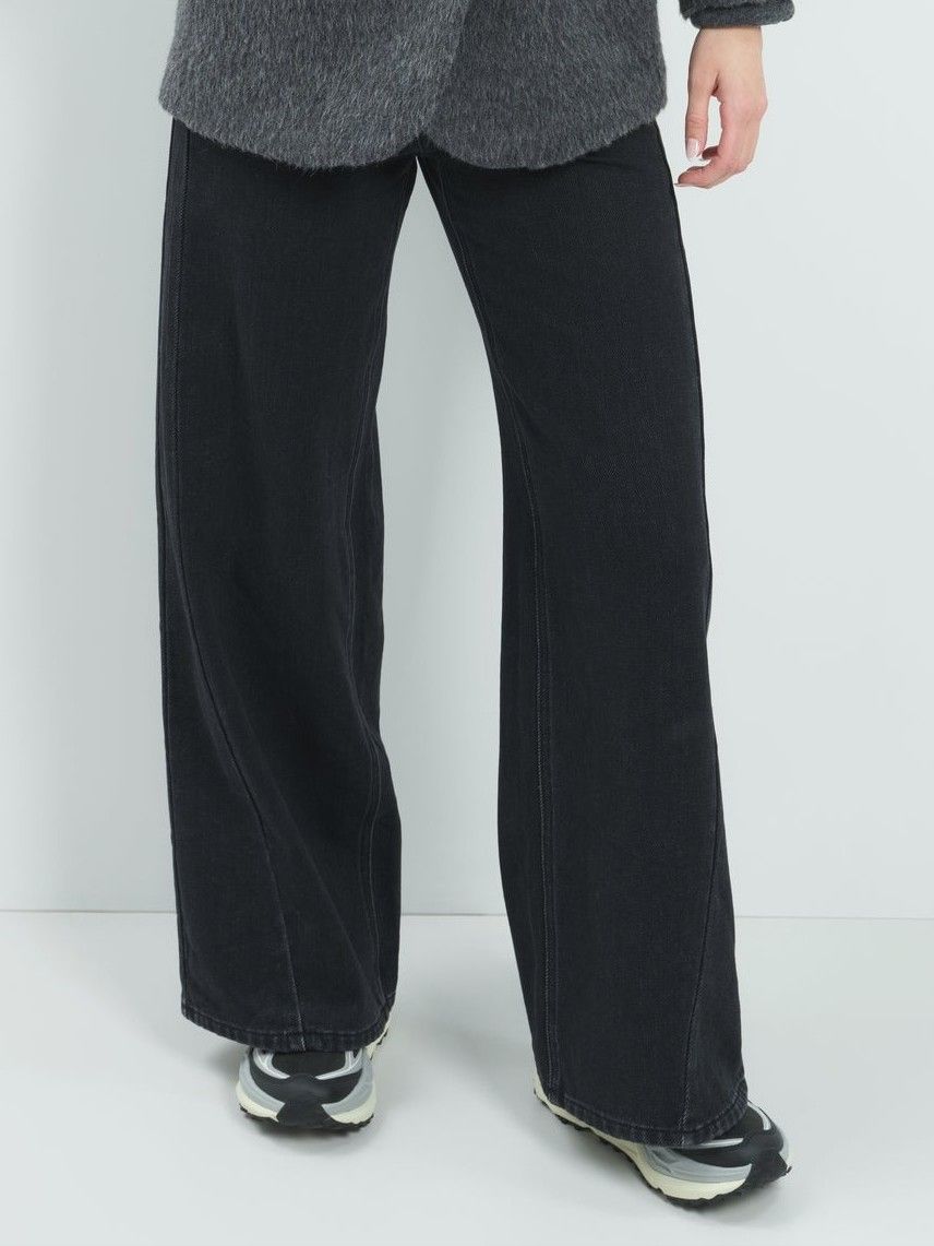 YAYA - JEANS - Zwart