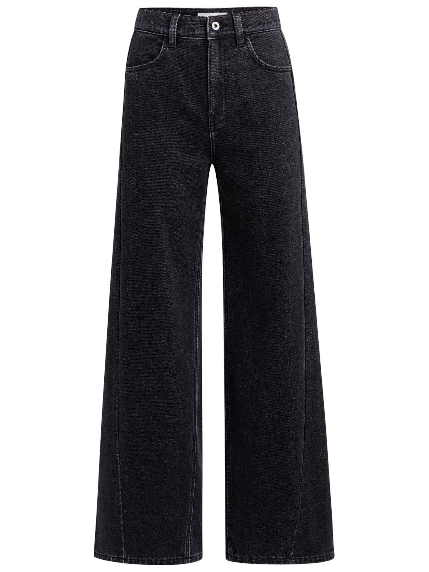YAYA - JEANS - Zwart