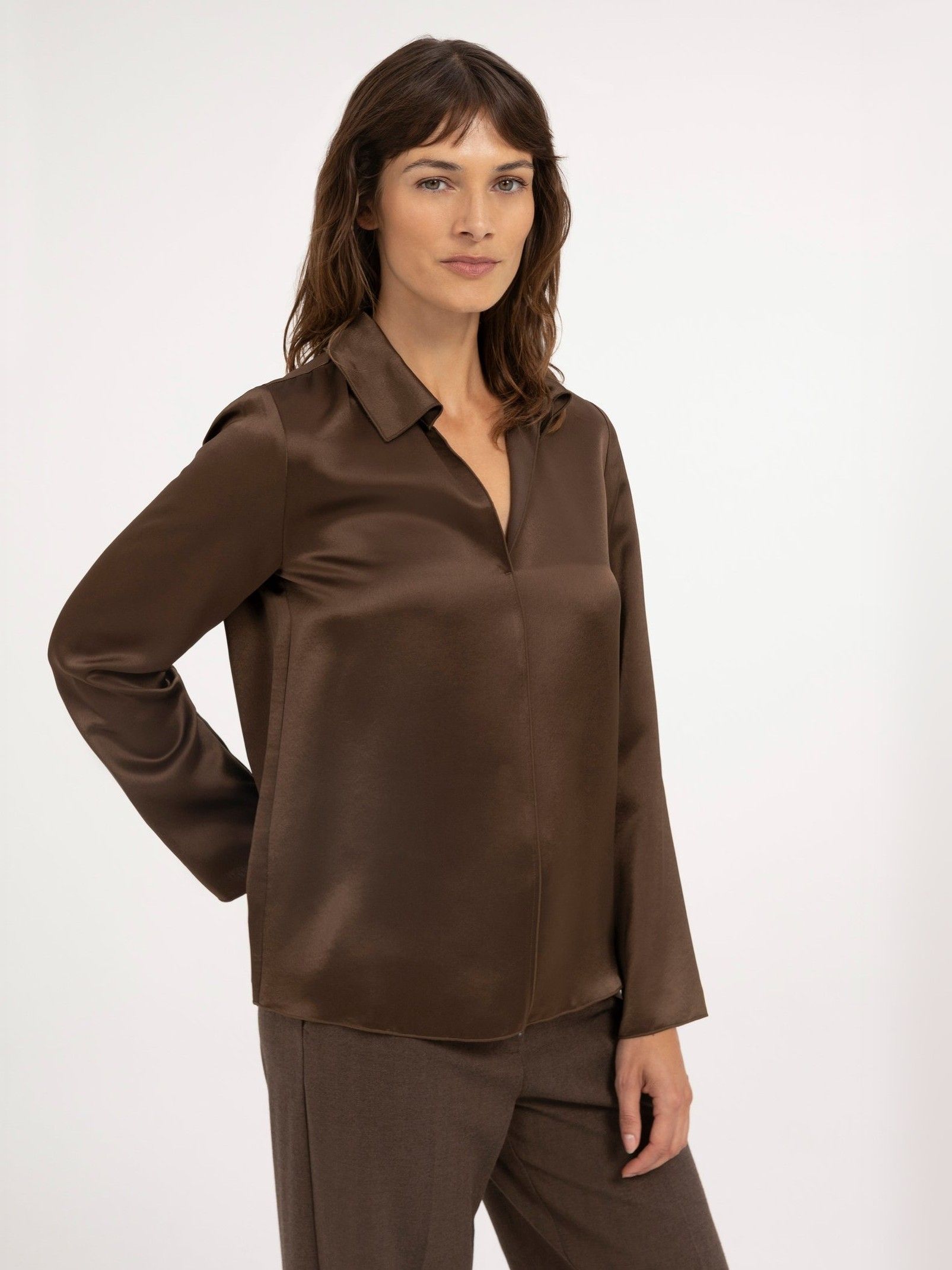 YAYA - BLOUSE - Bruin