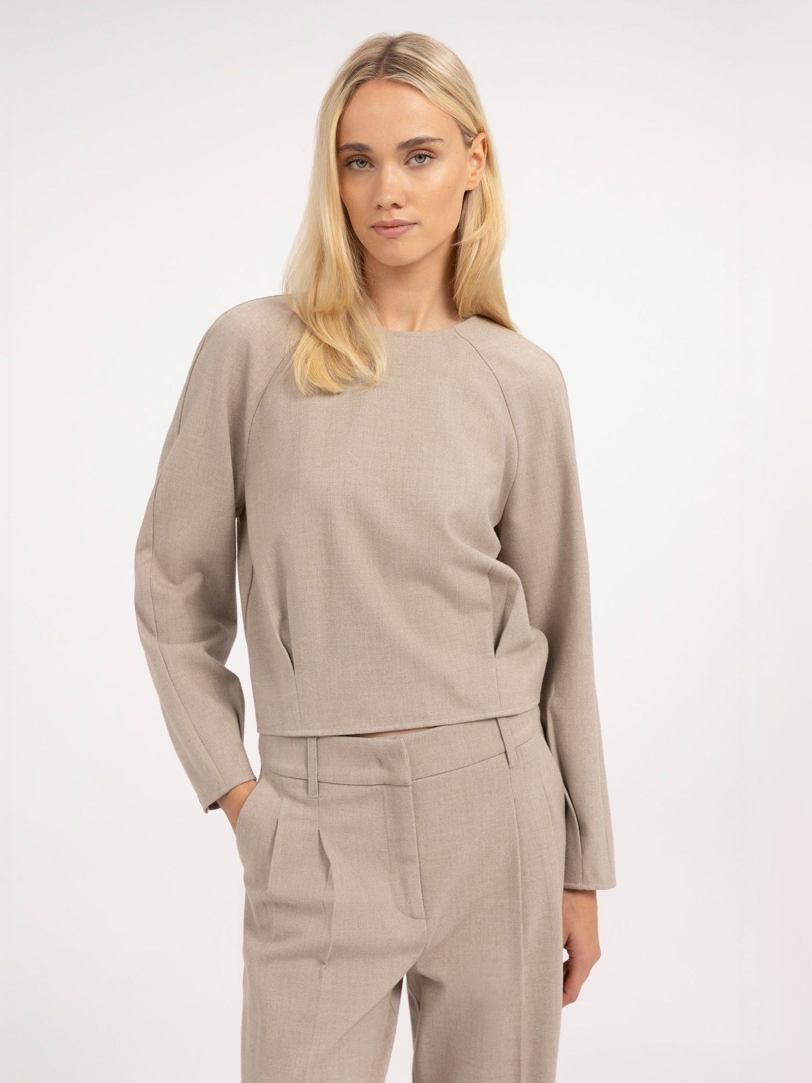 YAYA - SHIRT - Beige