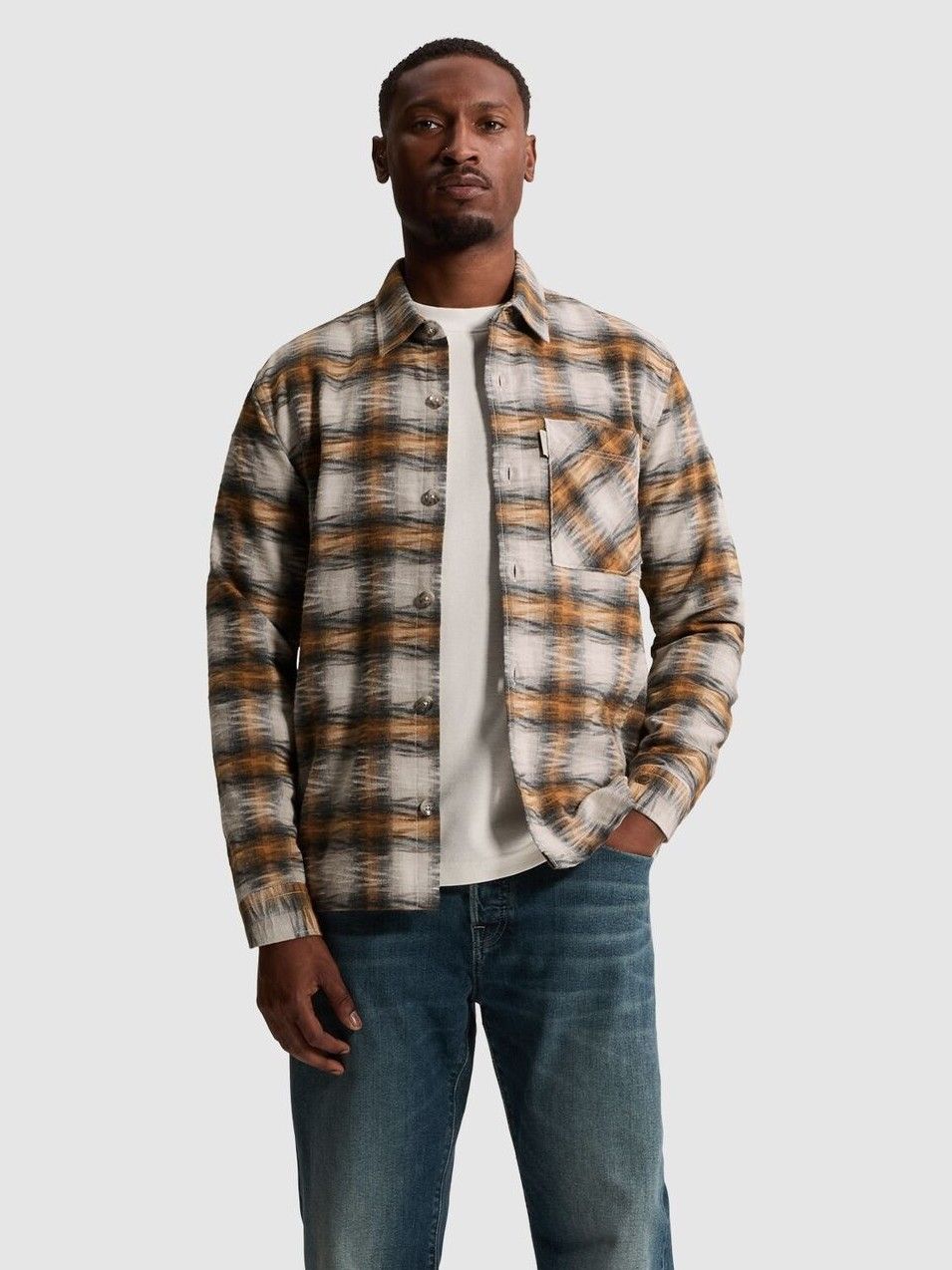 CAST IRON - OVERSHIRT - Bruin