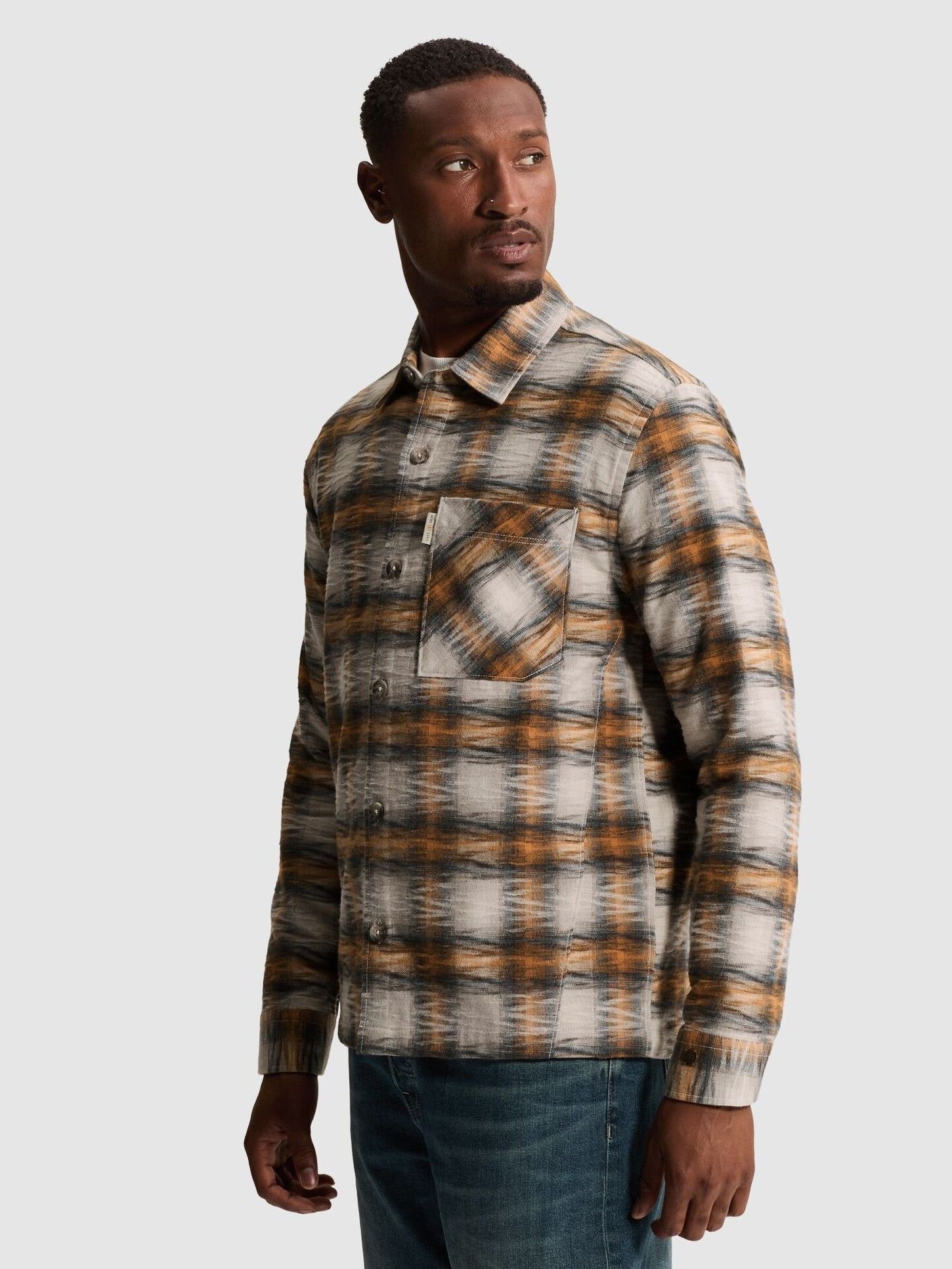 CAST IRON - OVERSHIRT - Bruin