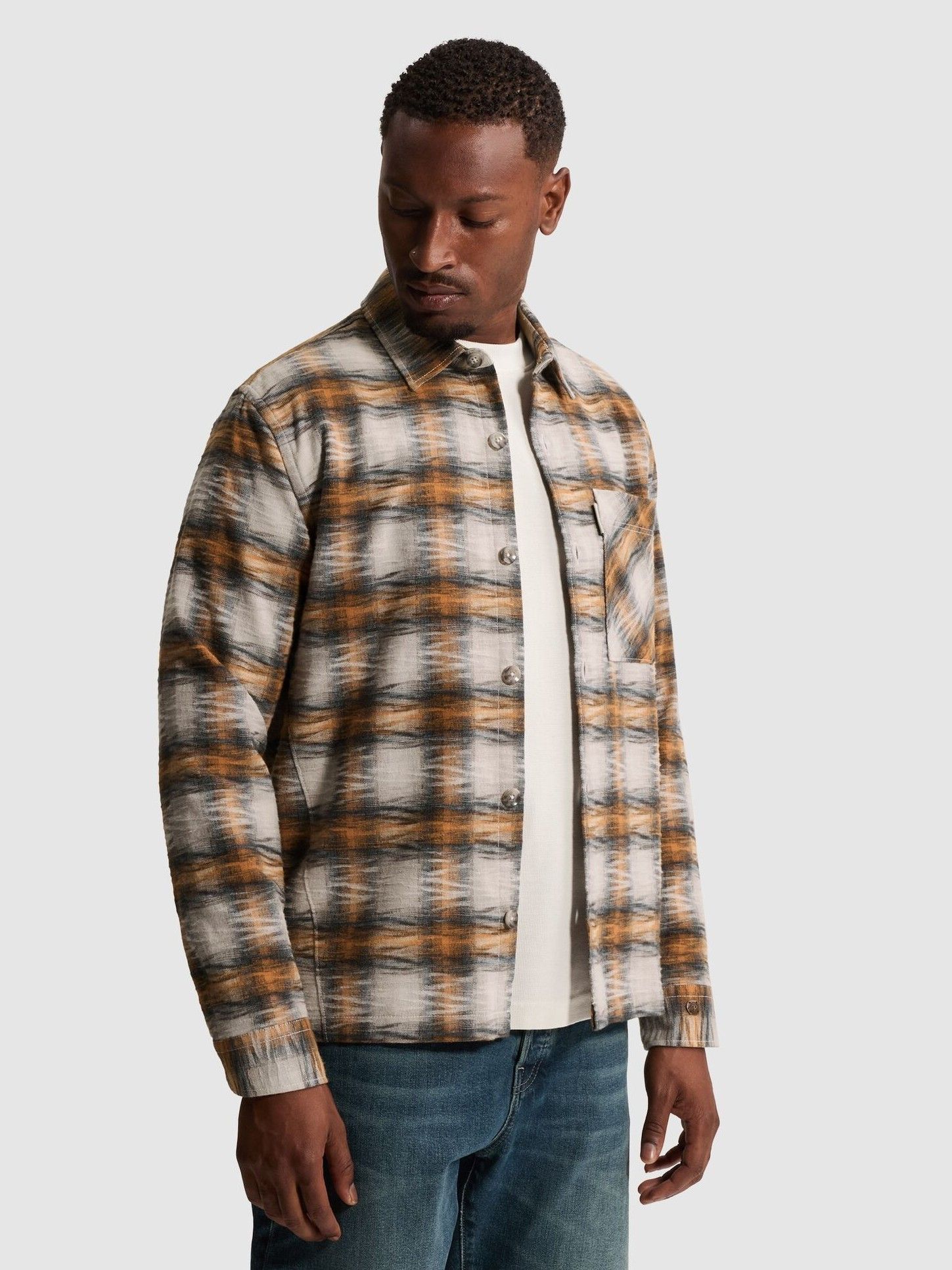 CAST IRON - OVERSHIRT - Bruin