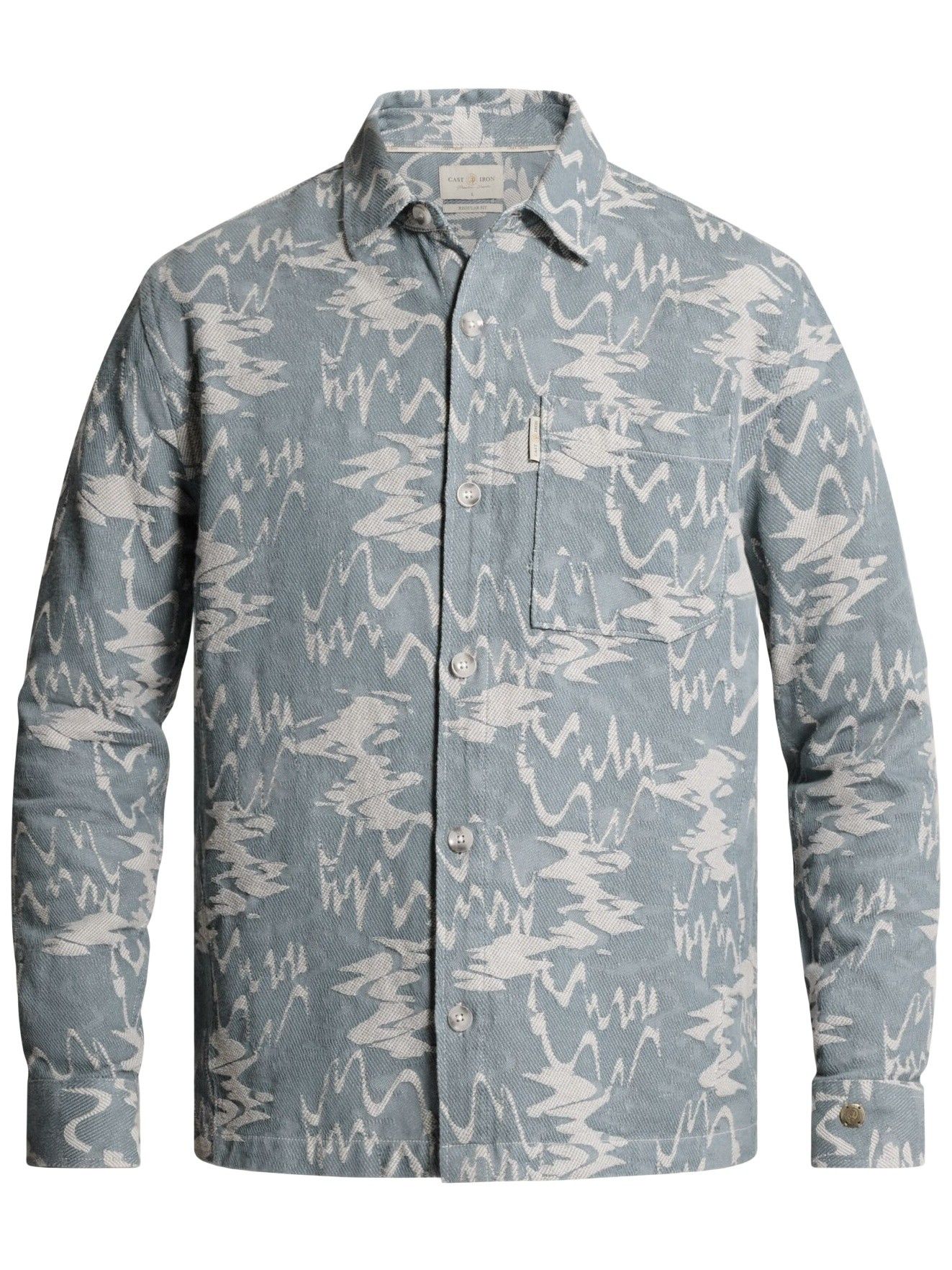 CAST IRON - OVERSHIRT - Blauw