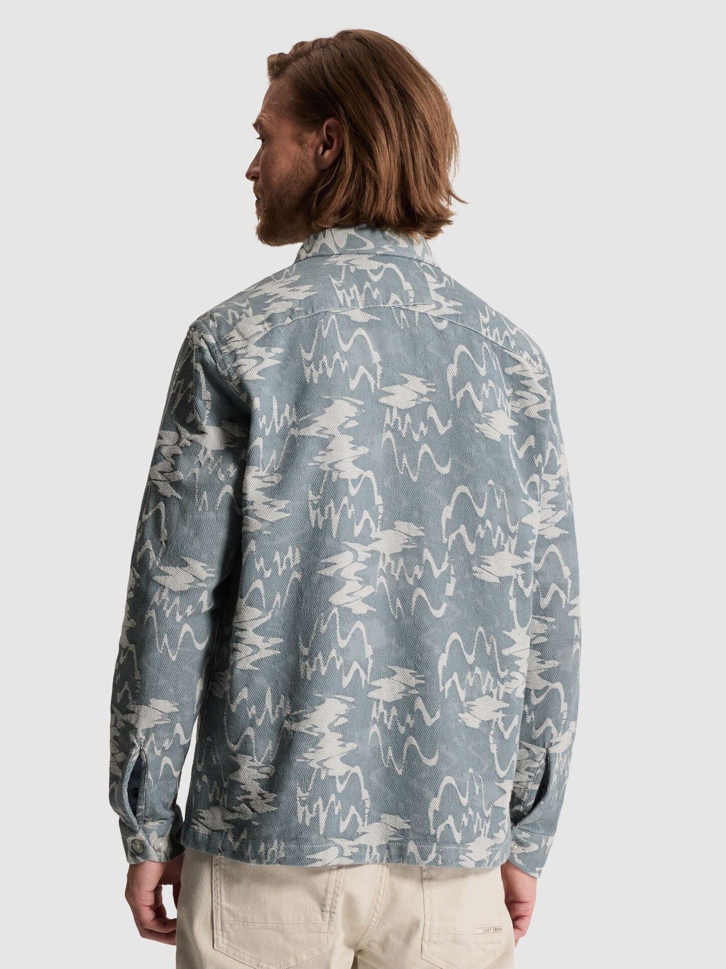 CAST IRON - OVERSHIRT - Blauw
