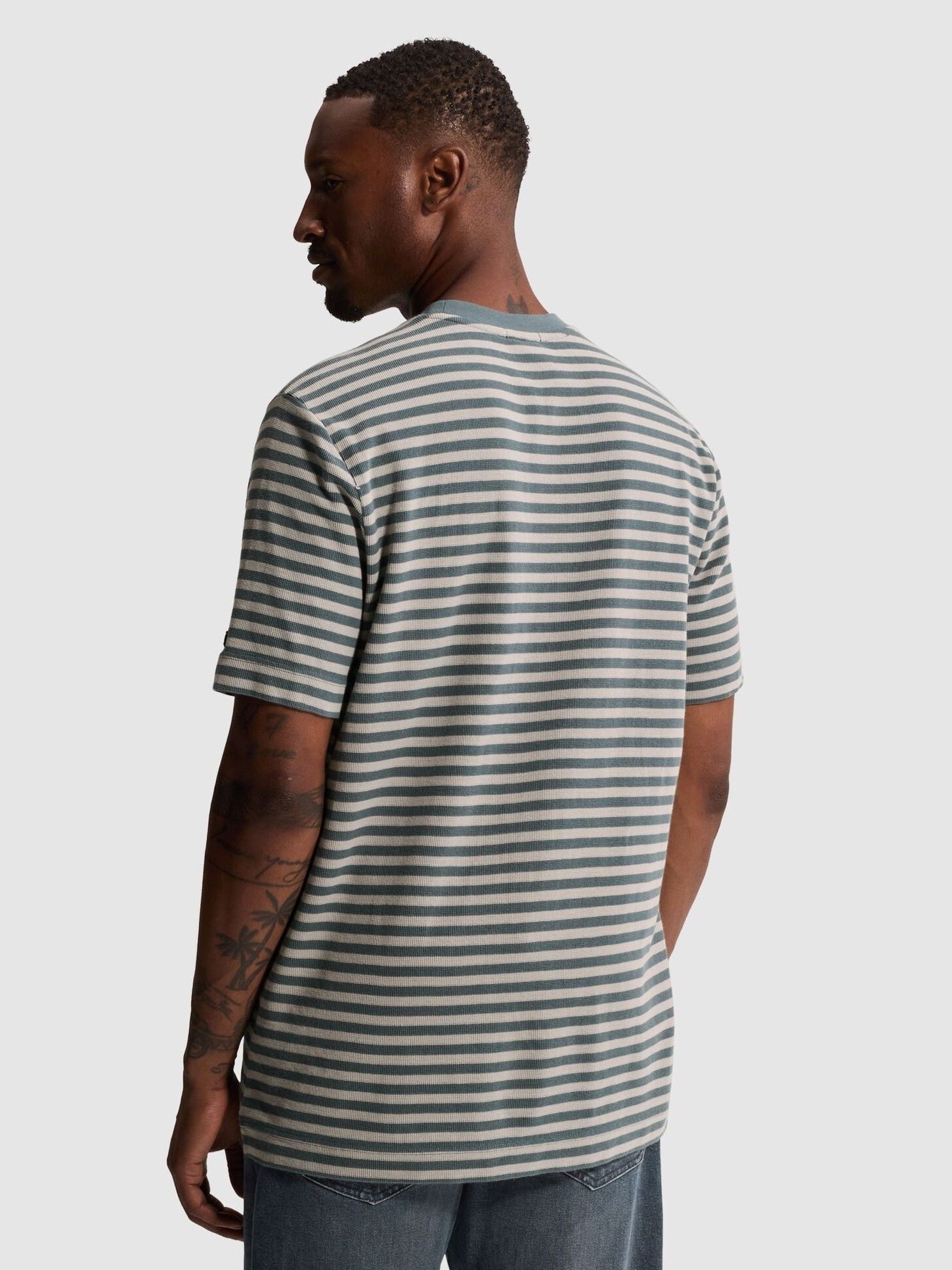 CAST IRON - TSHIRT - Blauw