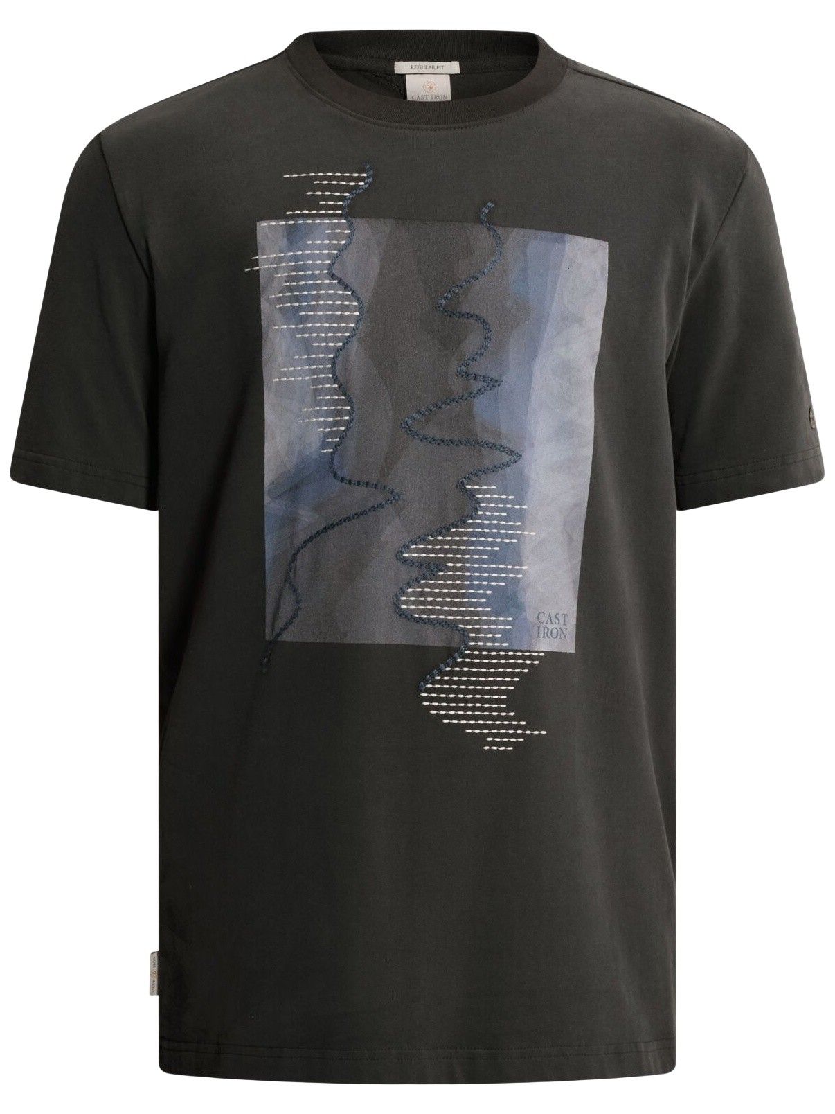 CAST IRON - TSHIRT - Zwart