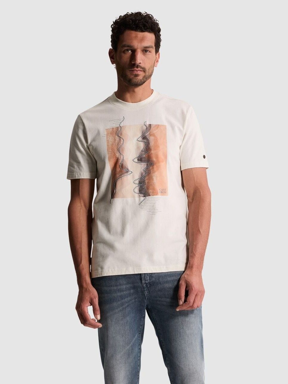 CAST IRON - TSHIRT - Off white