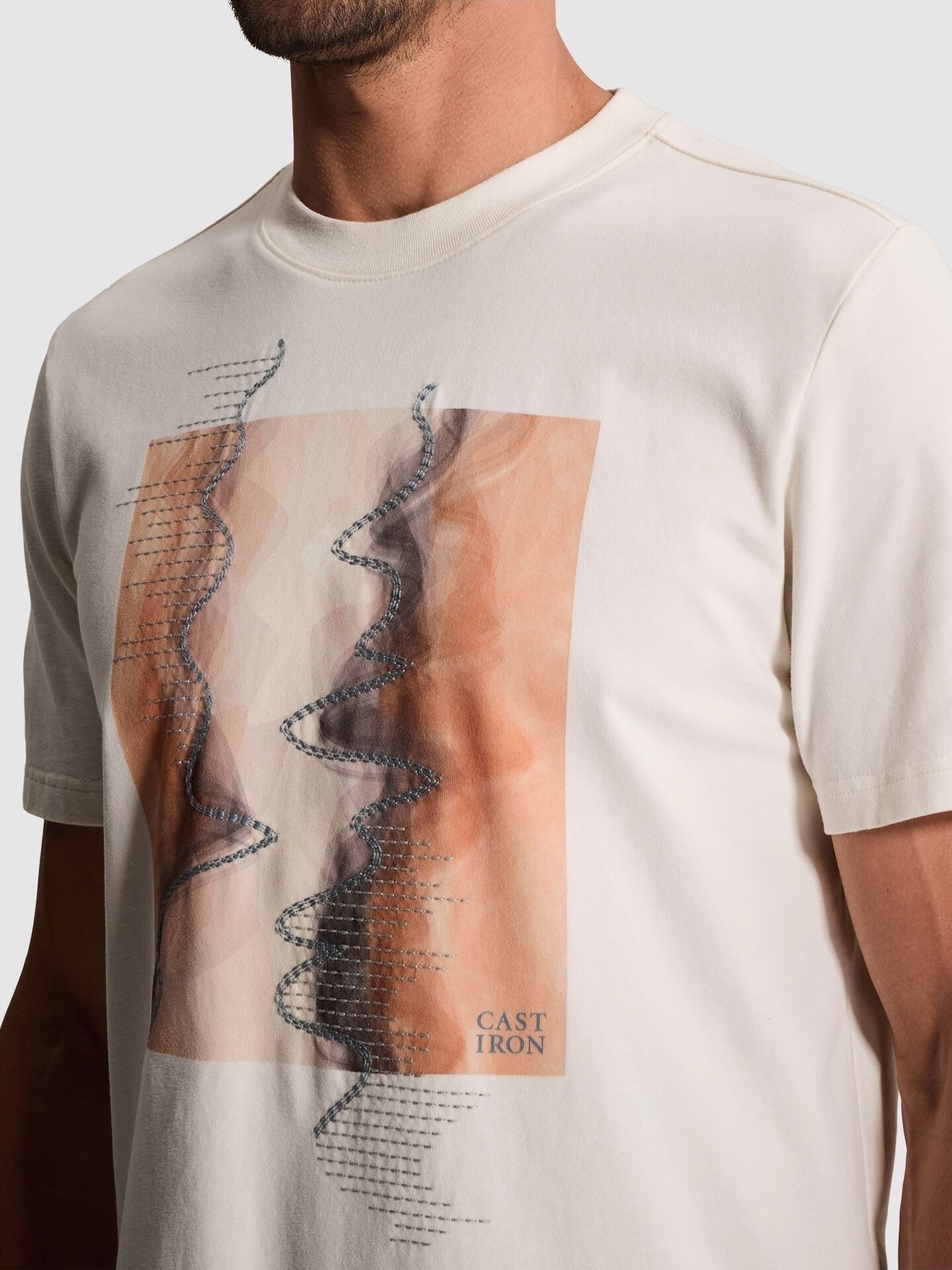 CAST IRON - TSHIRT - Off white