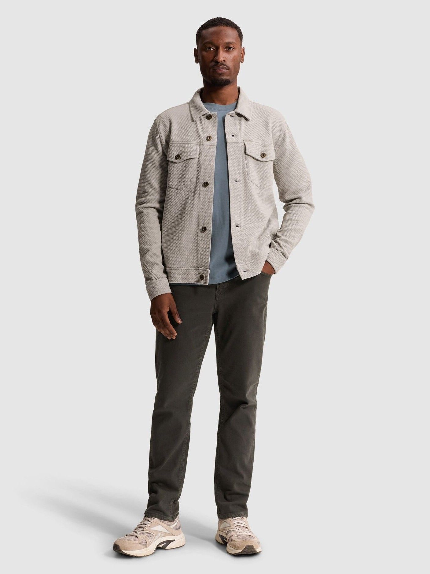 CAST IRON - OVERSHIRT - Grijs