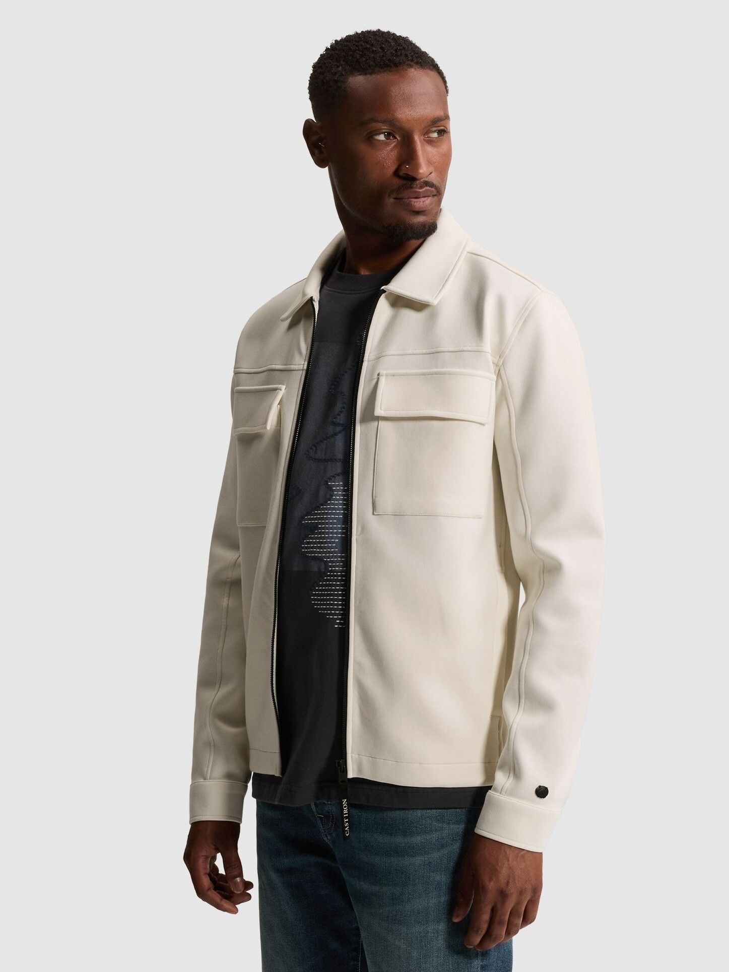 CAST IRON - VEST - Off white