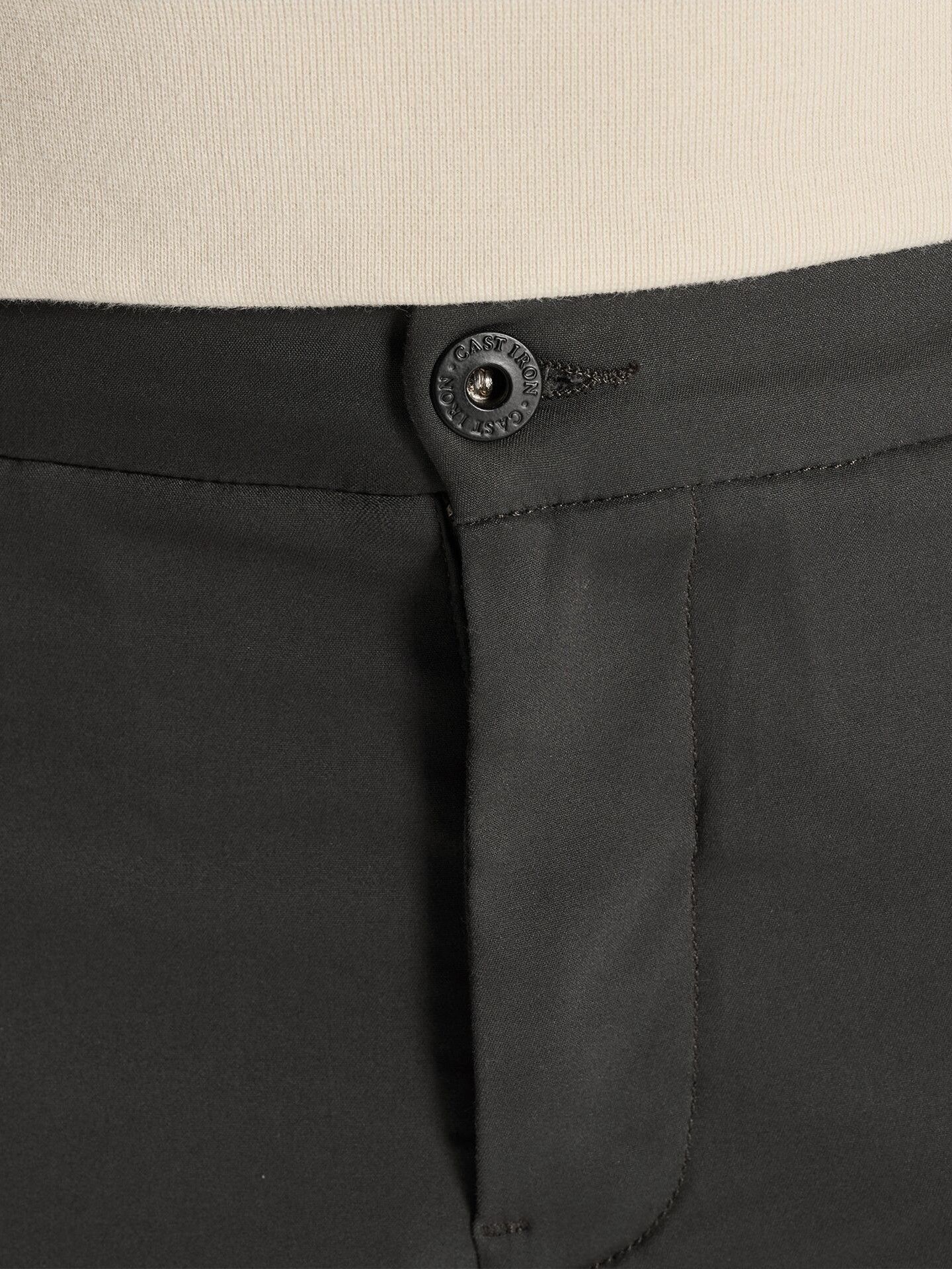CAST IRON - BROEK - Zwart