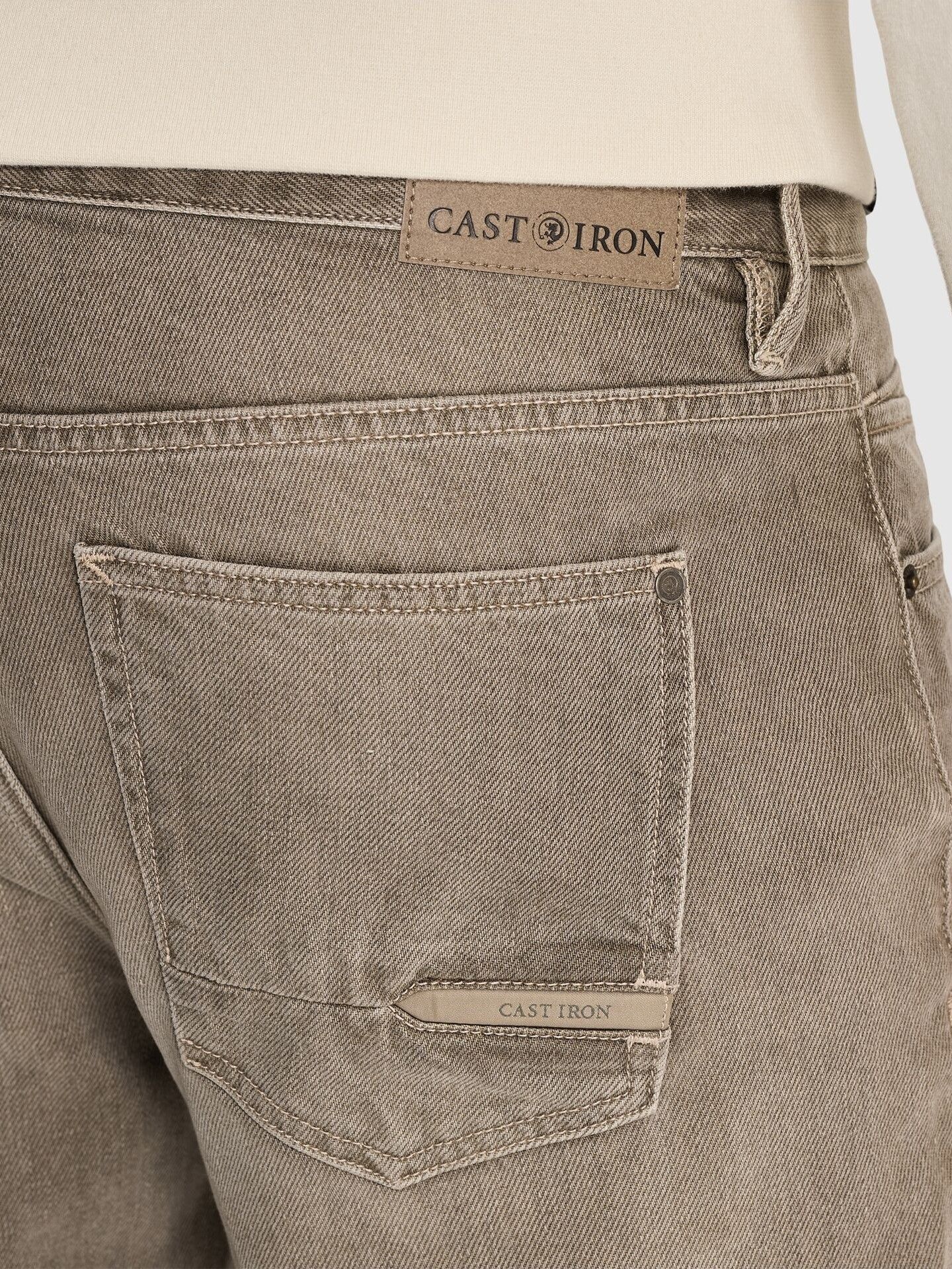CAST IRON - JEANS - Bruin