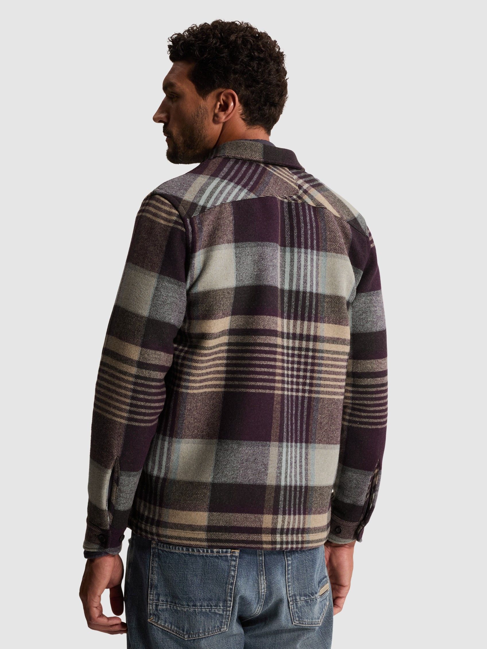 CAST IRON - OVERSHIRT - Paars