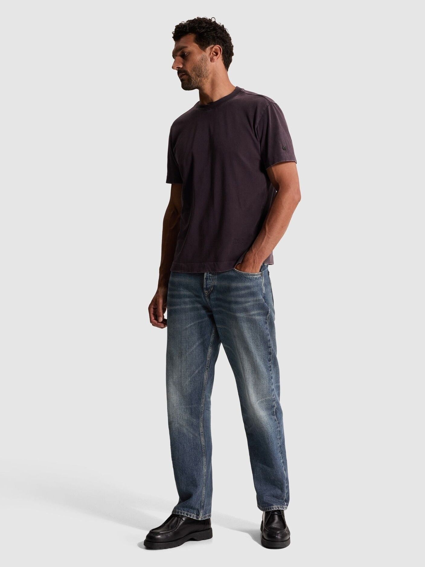 CAST IRON - TSHIRT - Paars