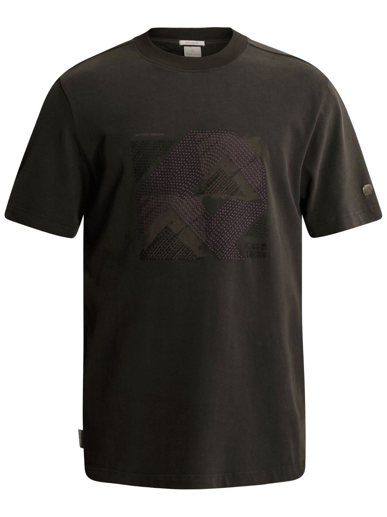 CAST IRON - TSHIRT - Zwart