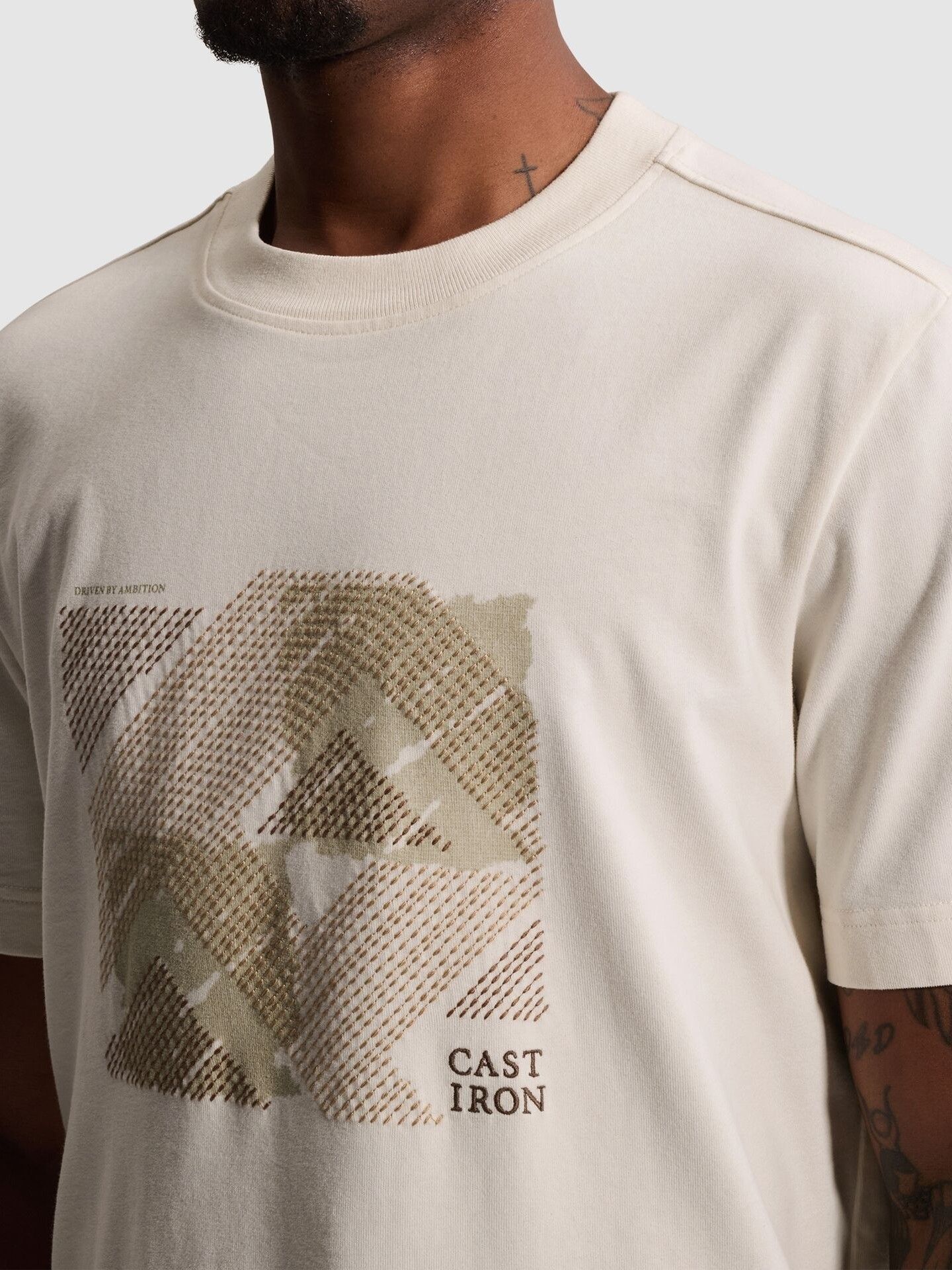 CAST IRON - TSHIRT - Off white
