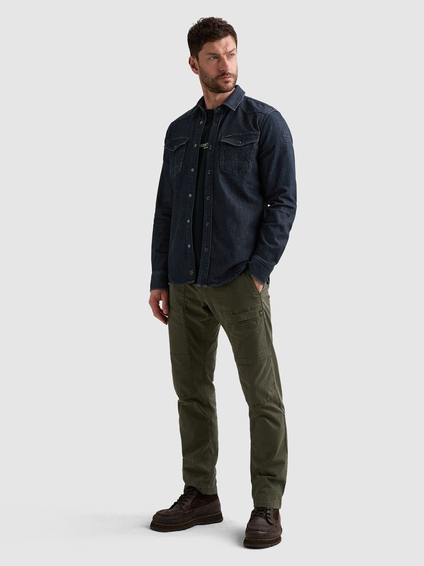 PME LEGEND - OVERHEMD - Blauw