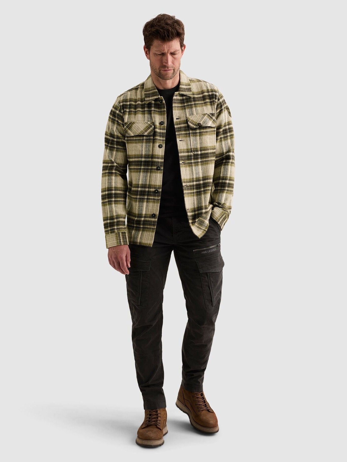PME LEGEND - OVERHEMD - Groen