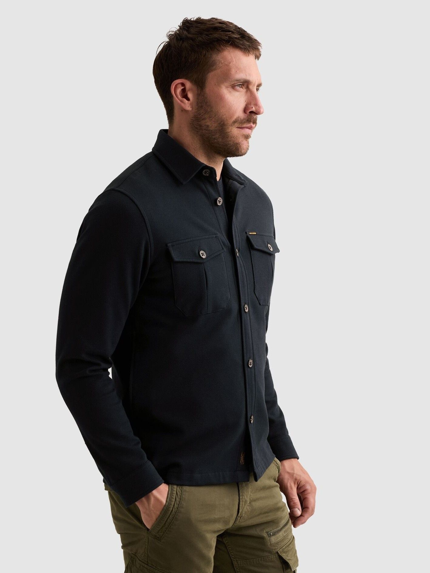 PME LEGEND - OVERSHIRT - Blauw