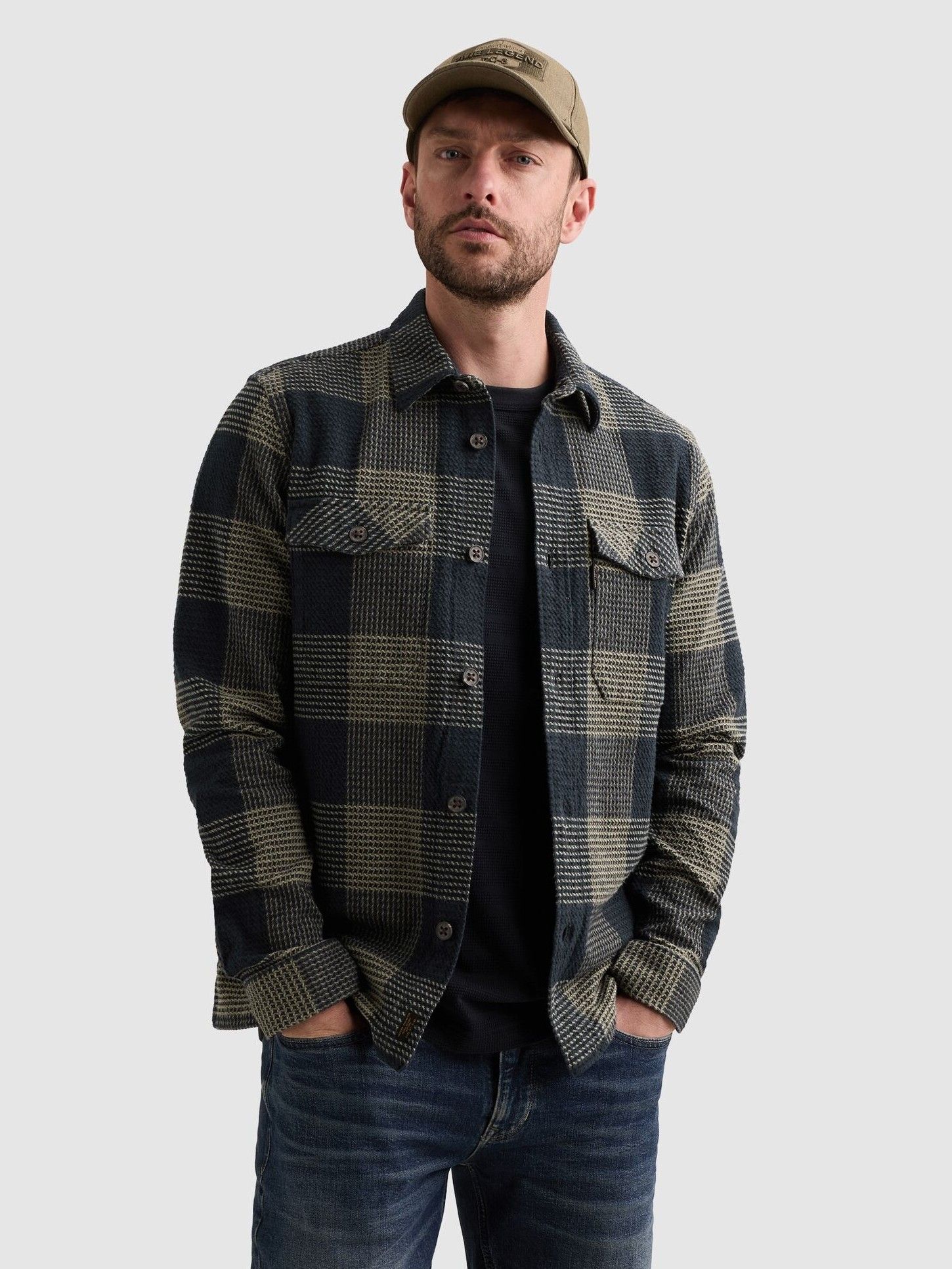 PME LEGEND - OVERHEMD - Blauw